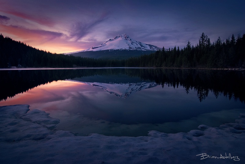 Trillium Lake, Oregon.