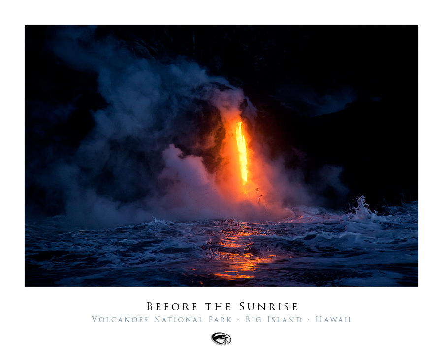 Before the Sunrise - Lava!