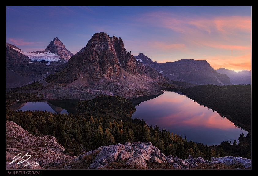 Sunburst Peak Sunset