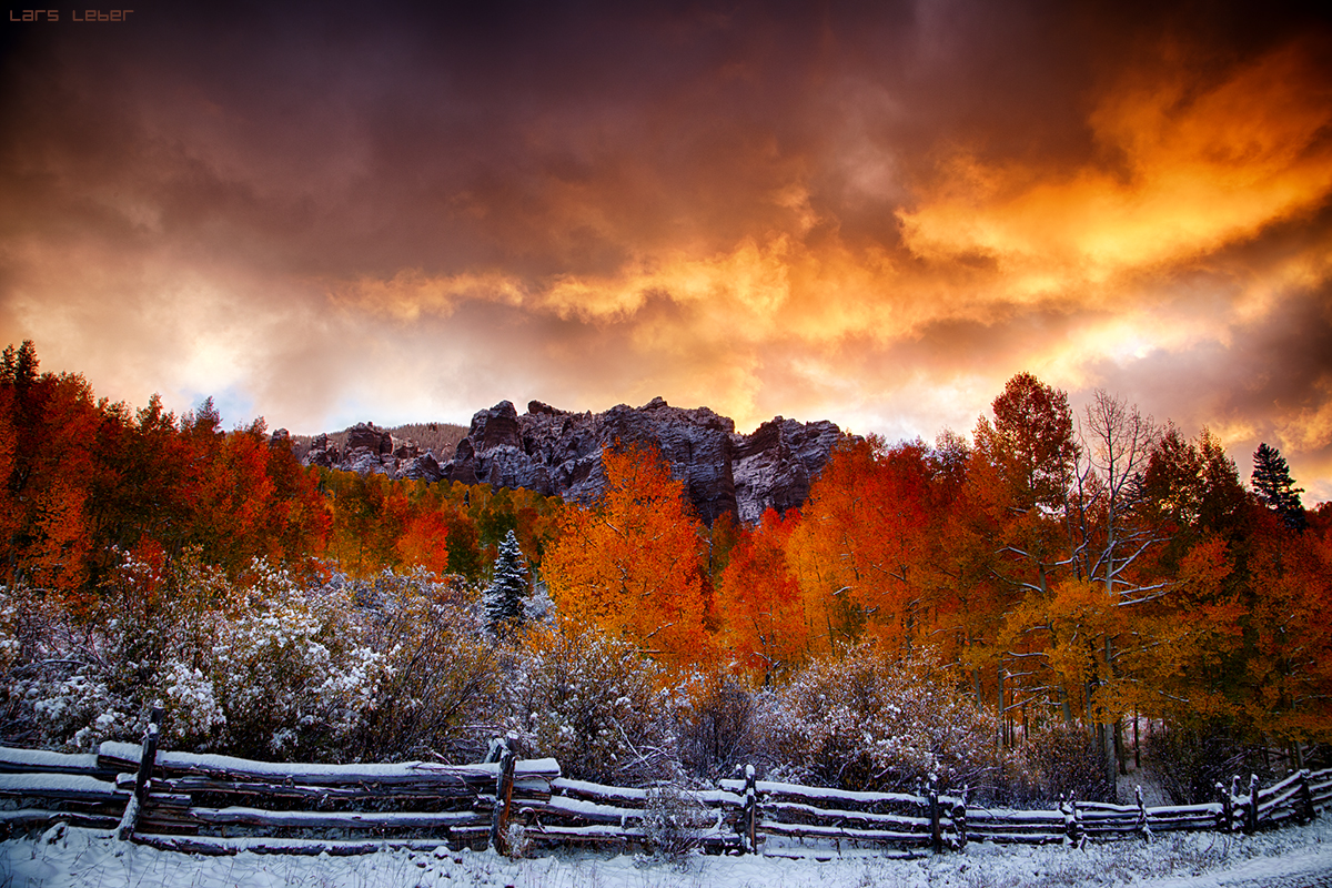 Silver Jack Reservoir - Fall Colors in Colorado [5 Photos]
