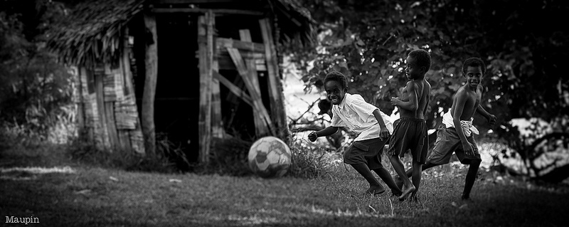 Big Nambas Children, Malakula, Vanuatu