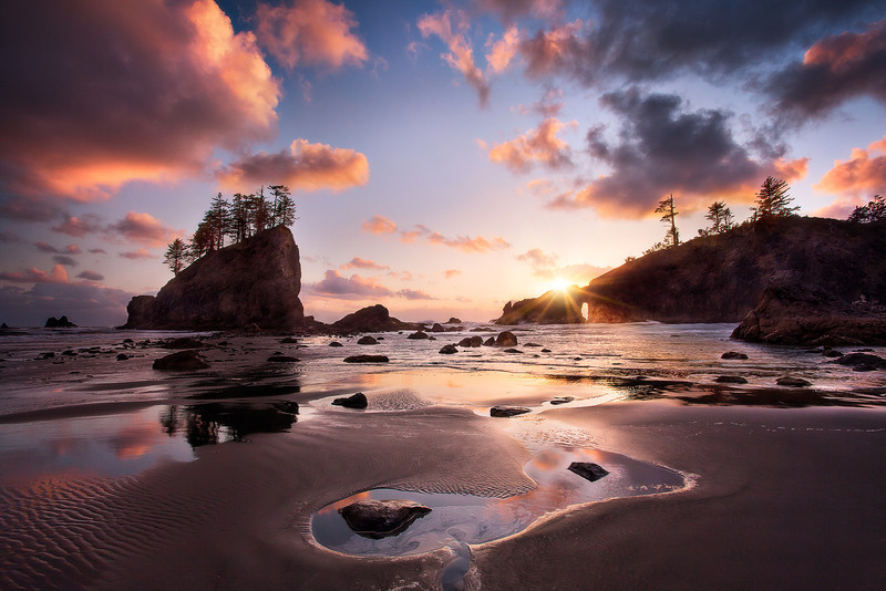 Second Beach Sunset