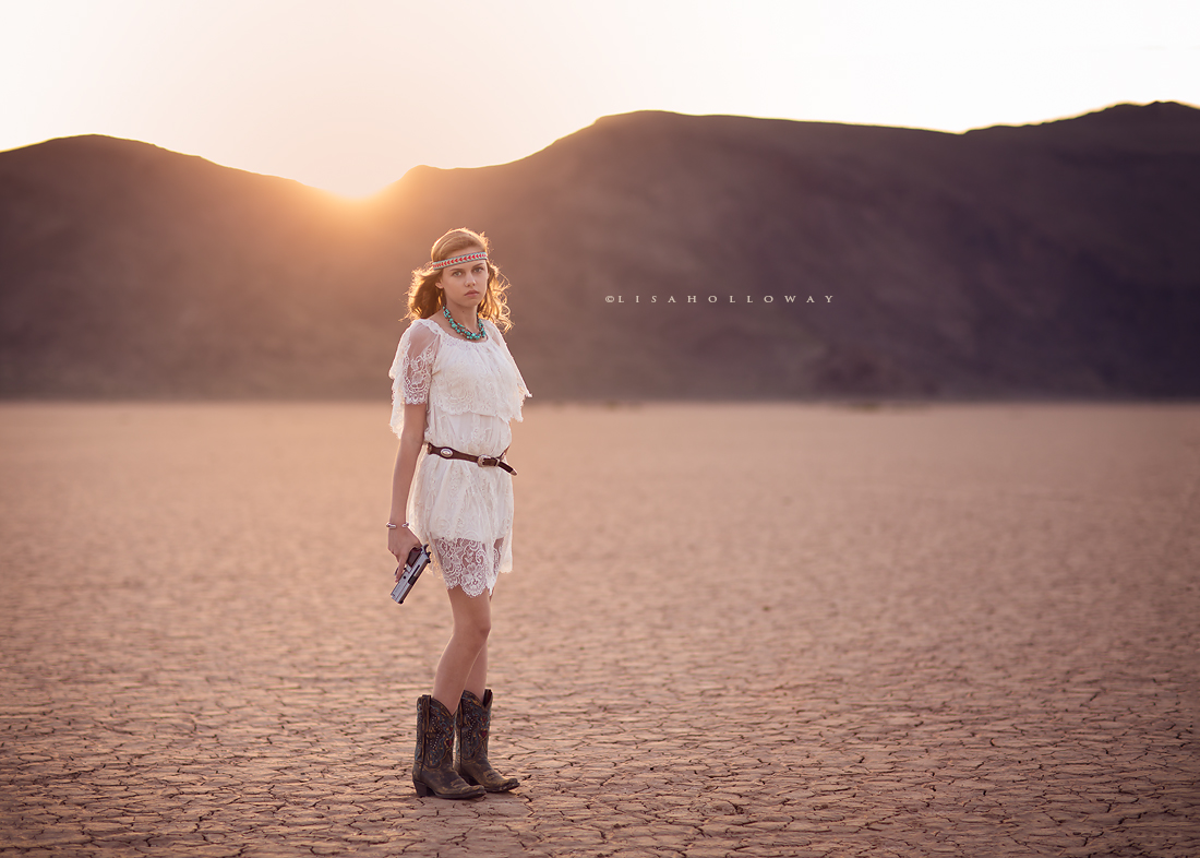 My Stunning Daughter - an experiment in contrast and juxtaposition
