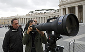 Nikkor 1200-1700mm f/5.6-8 to capture new Pope!