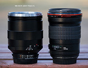 Zeiss 135mm f/2 Apo Sonnar vs Canon EF 135mm f/2L