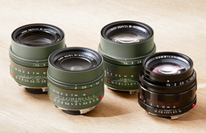 Leica releases four new M lenses in Safari and Glossy Black designs