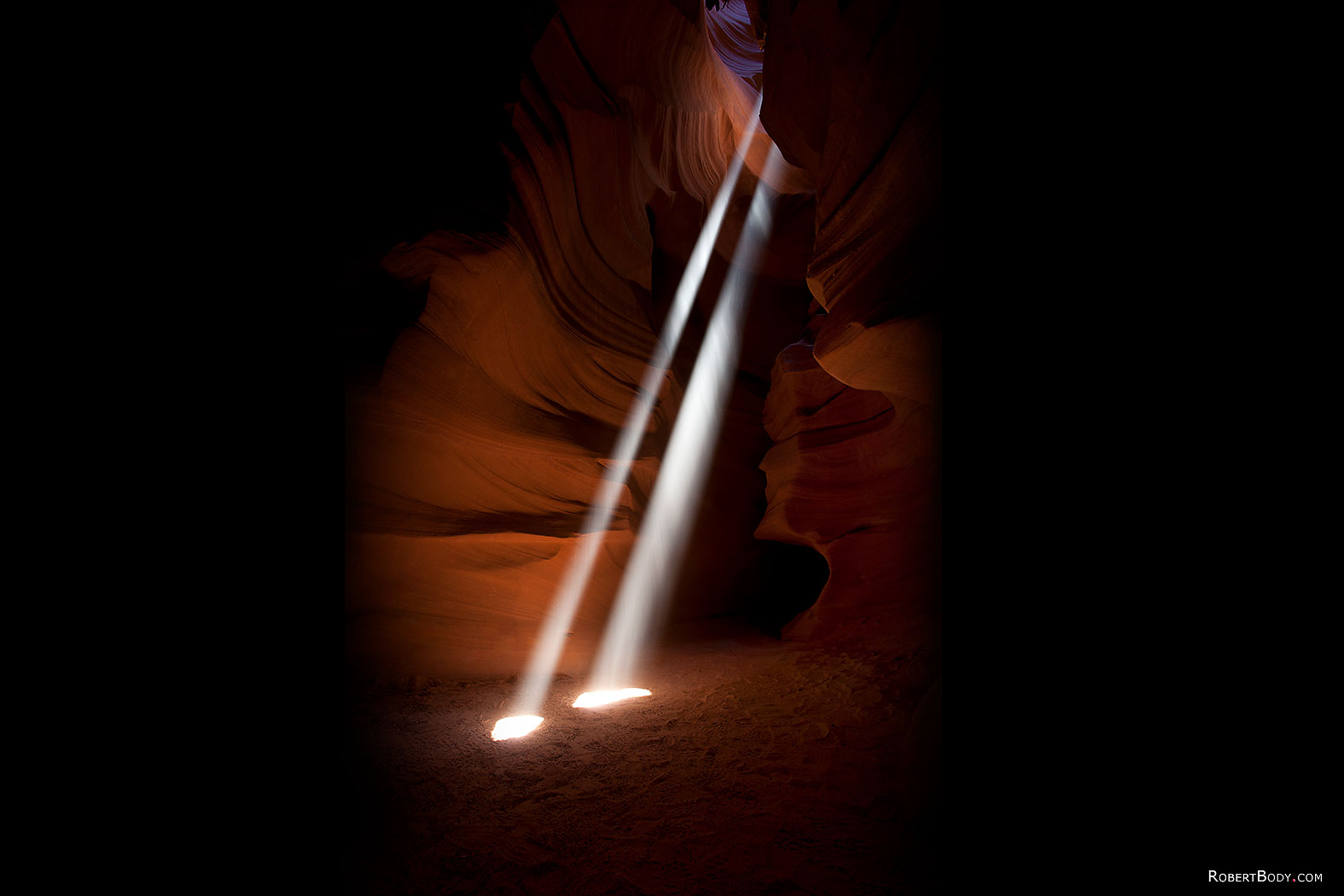 Two beams