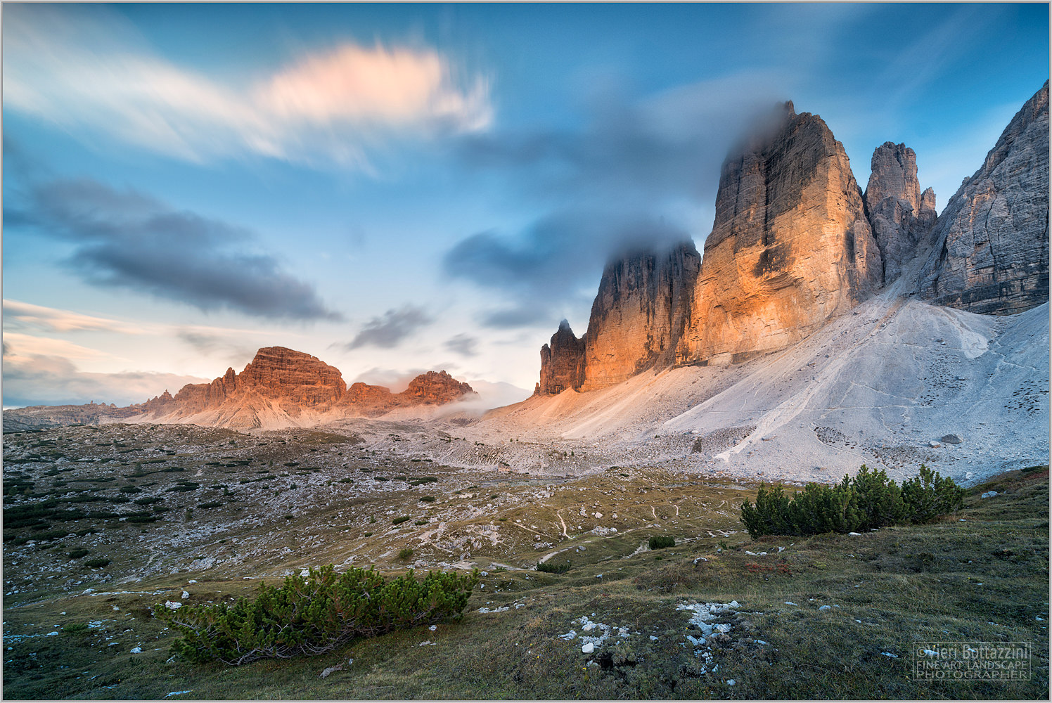 Tre Cime di Lavaredo, Dolomites (Italy)