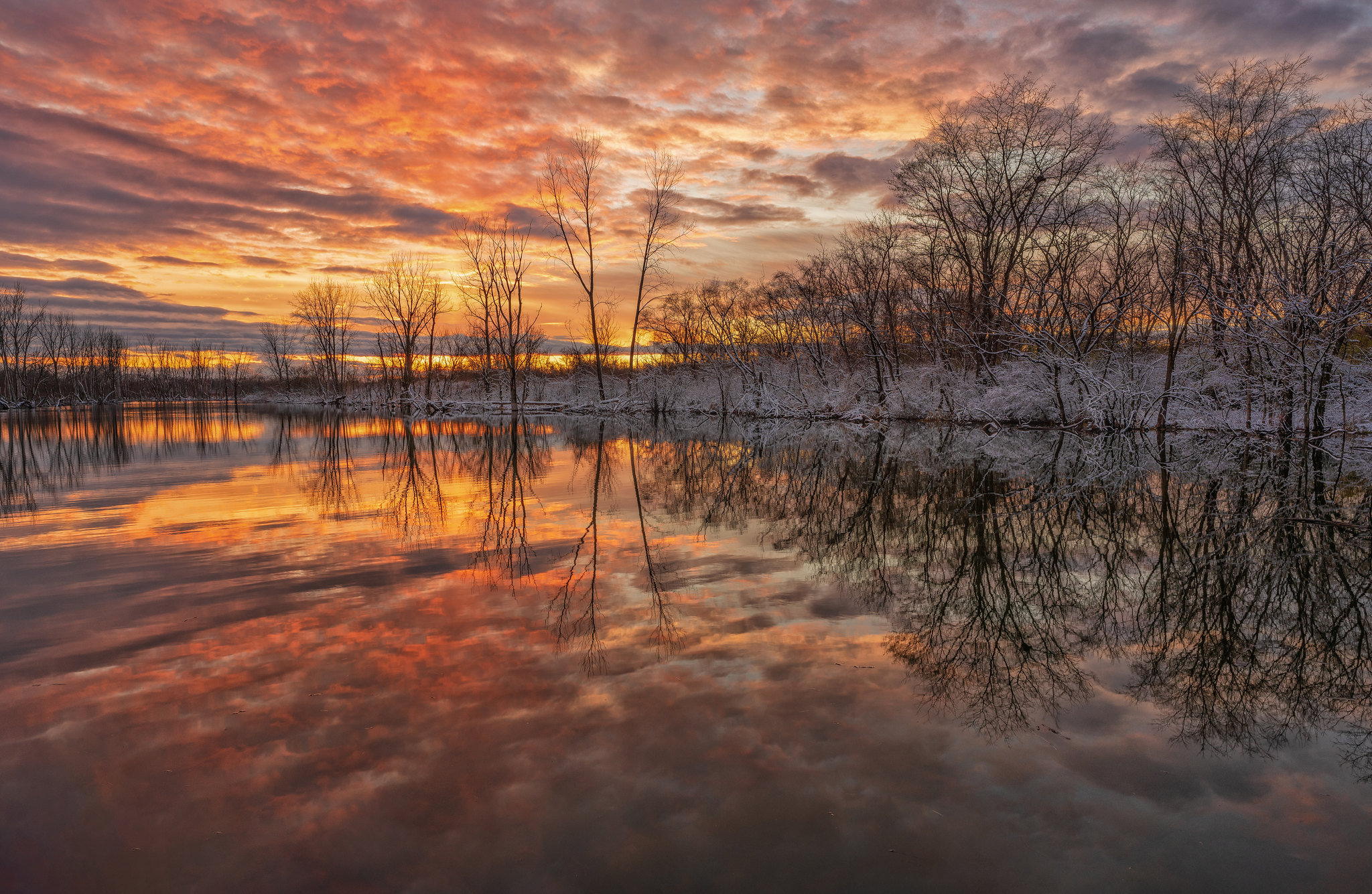 Sunset on Siegert Lake