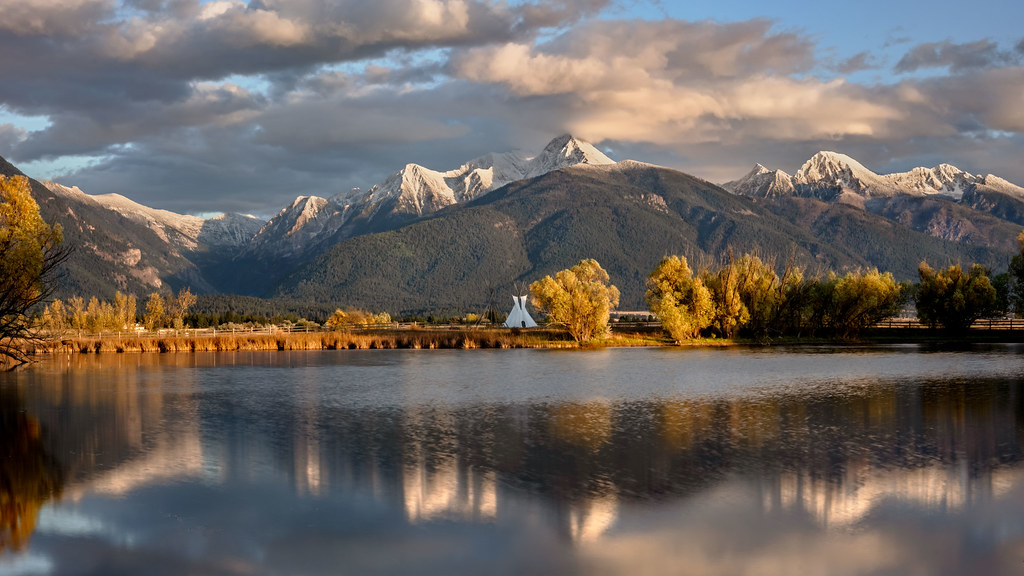 Montana's Mission Mountains - October on the Flathead Reservation