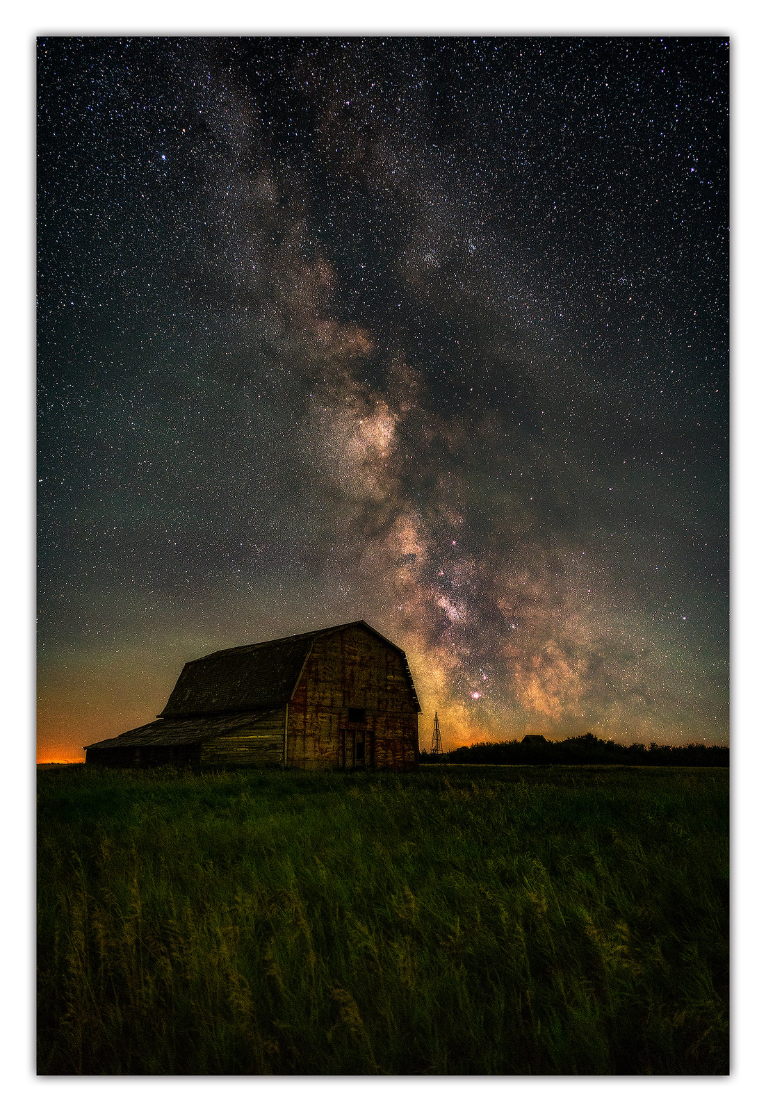 Barn Milky Way