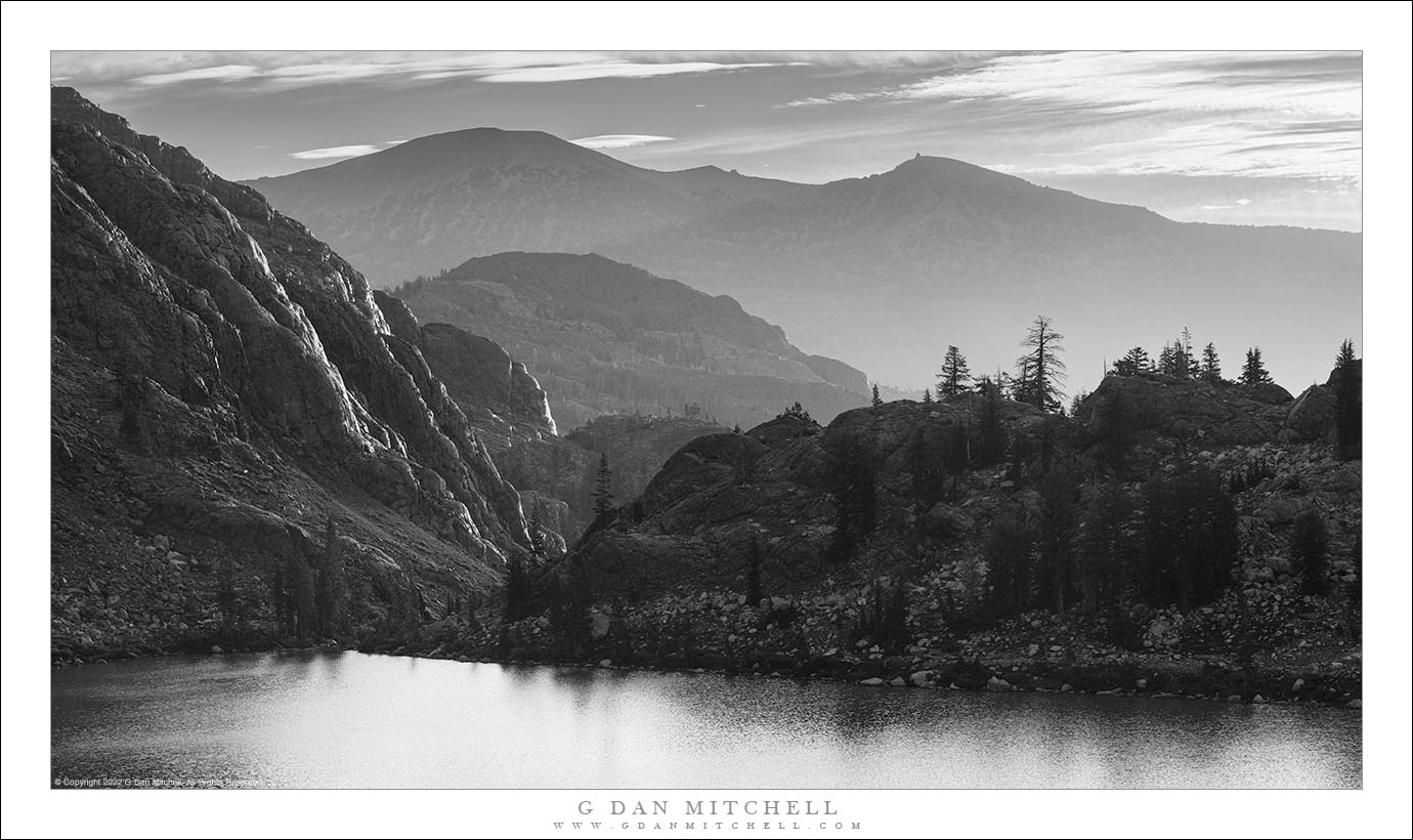 Photographers in the Sierra backcountry