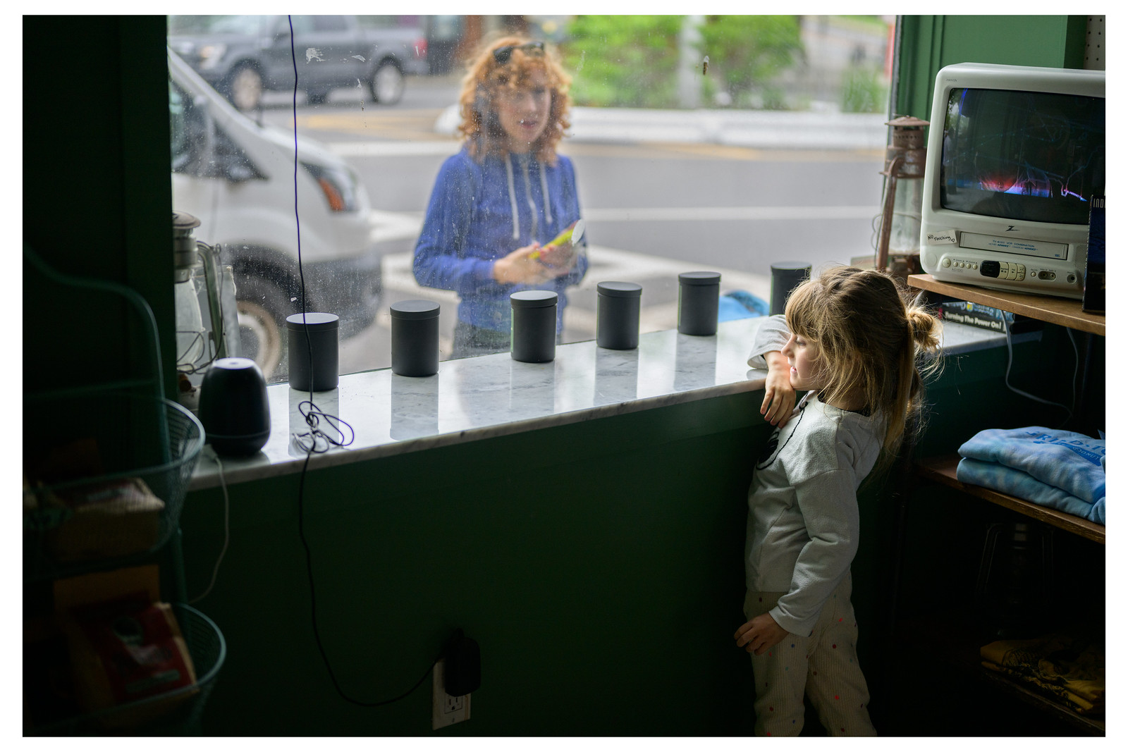 My Girls in the Donut Shop