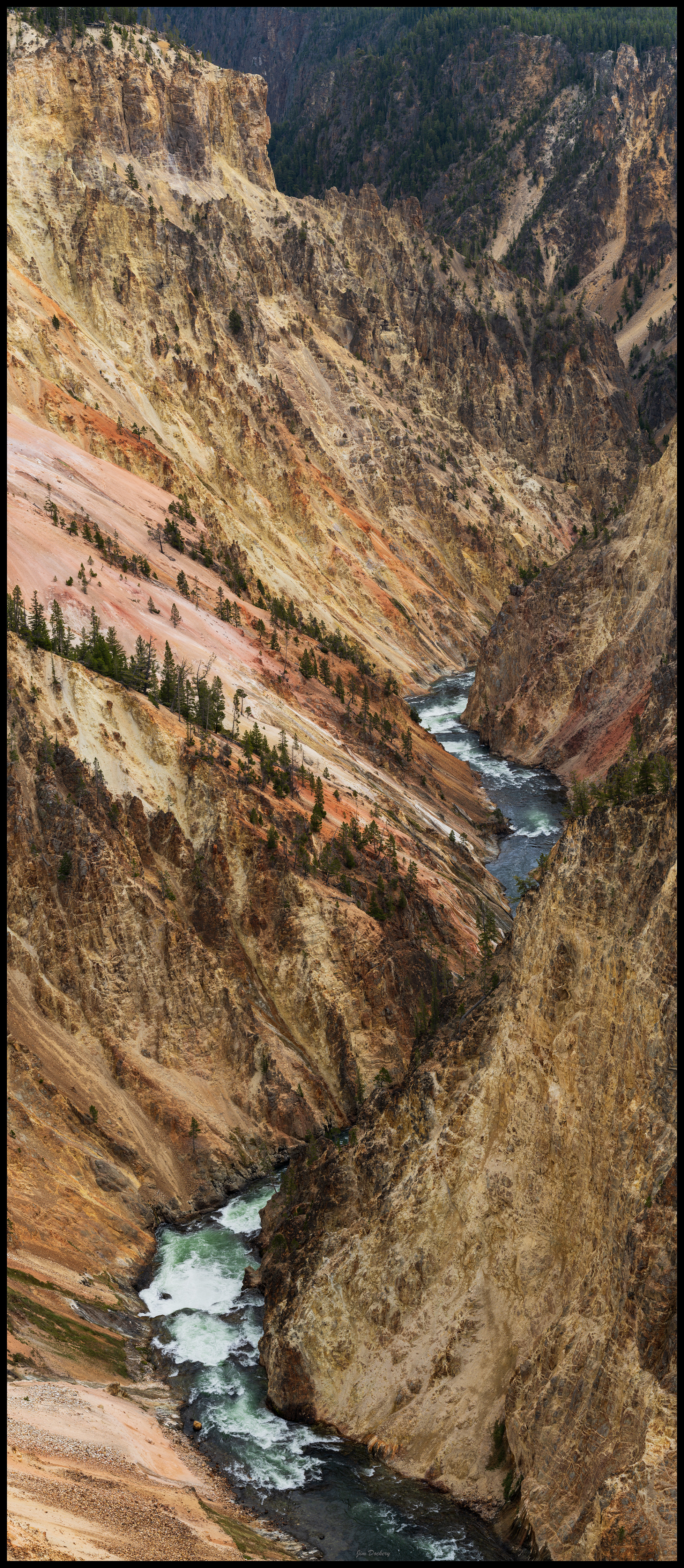 Grand Canyon of the Yellowstone (BIG Pano)