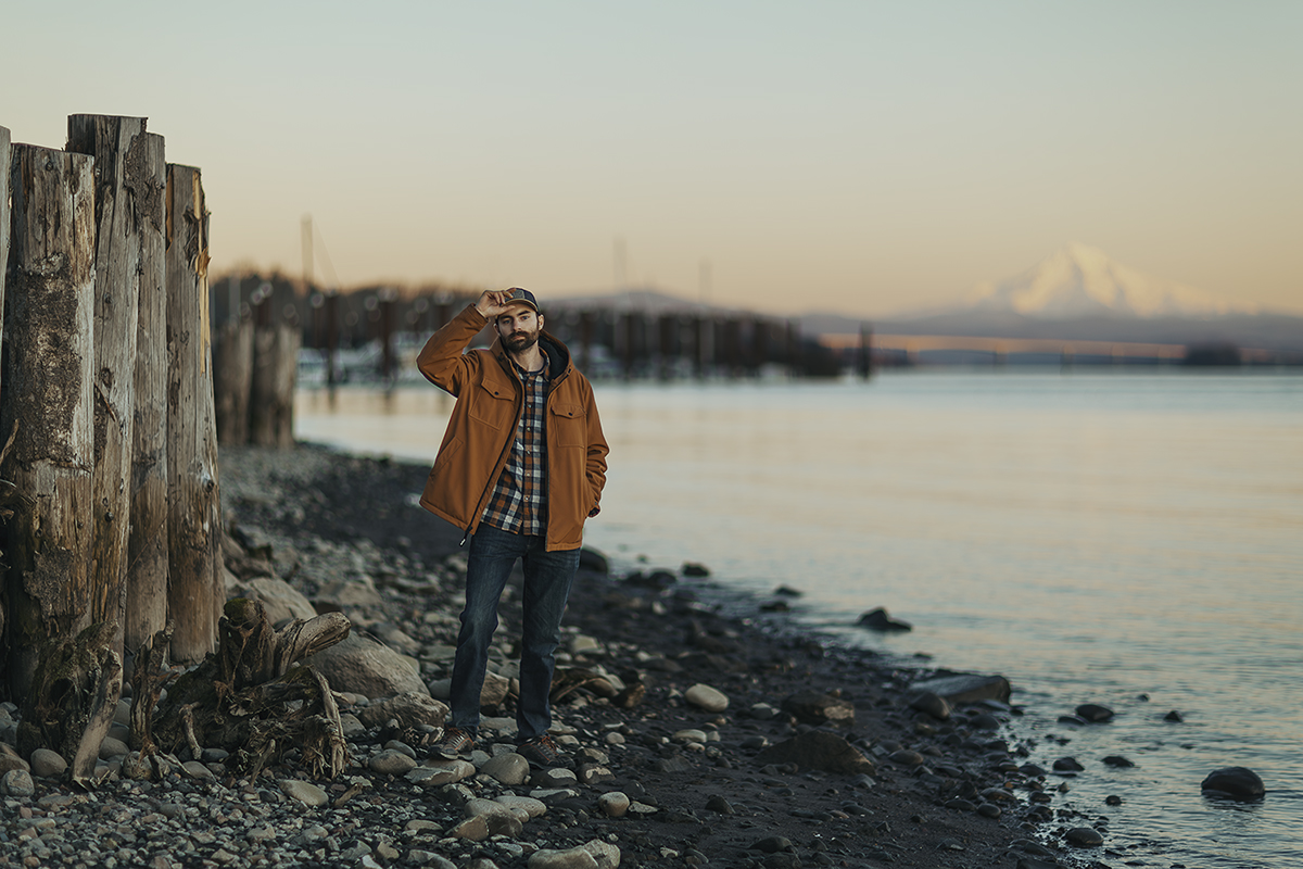 Sunset at The Columbia River
