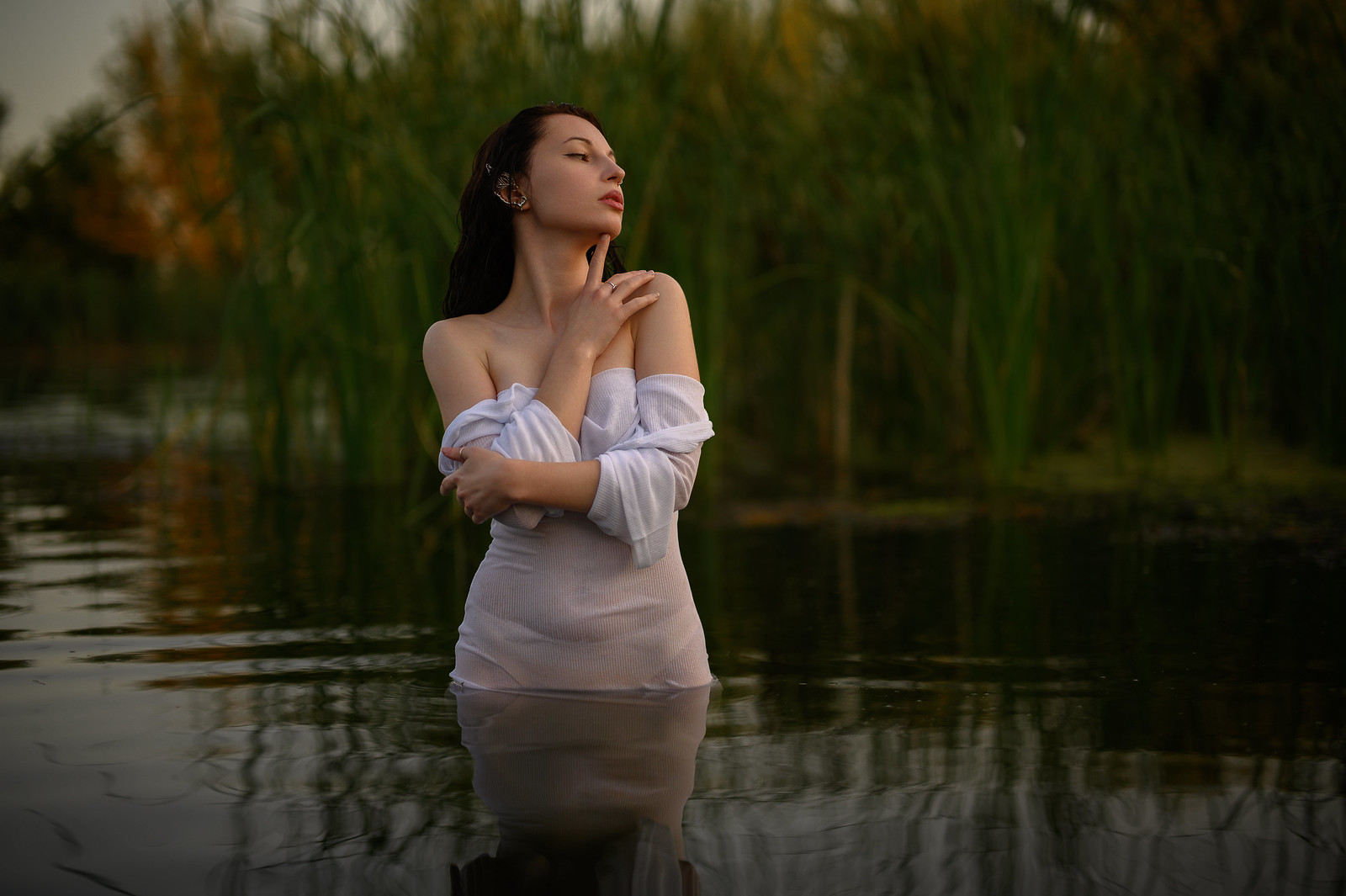 Simple portraits of beautiful people. Lara