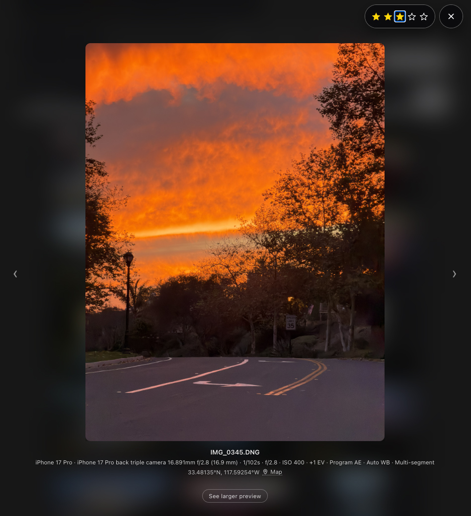 lightbox with map when GPS is present