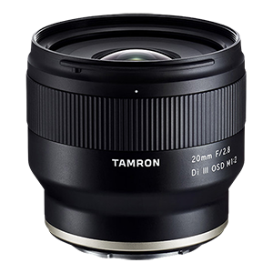 Pre-order: Tamron 20mm f/2.8, 24mm f/2.8 and 35mm f/2.8 E-mount lenses