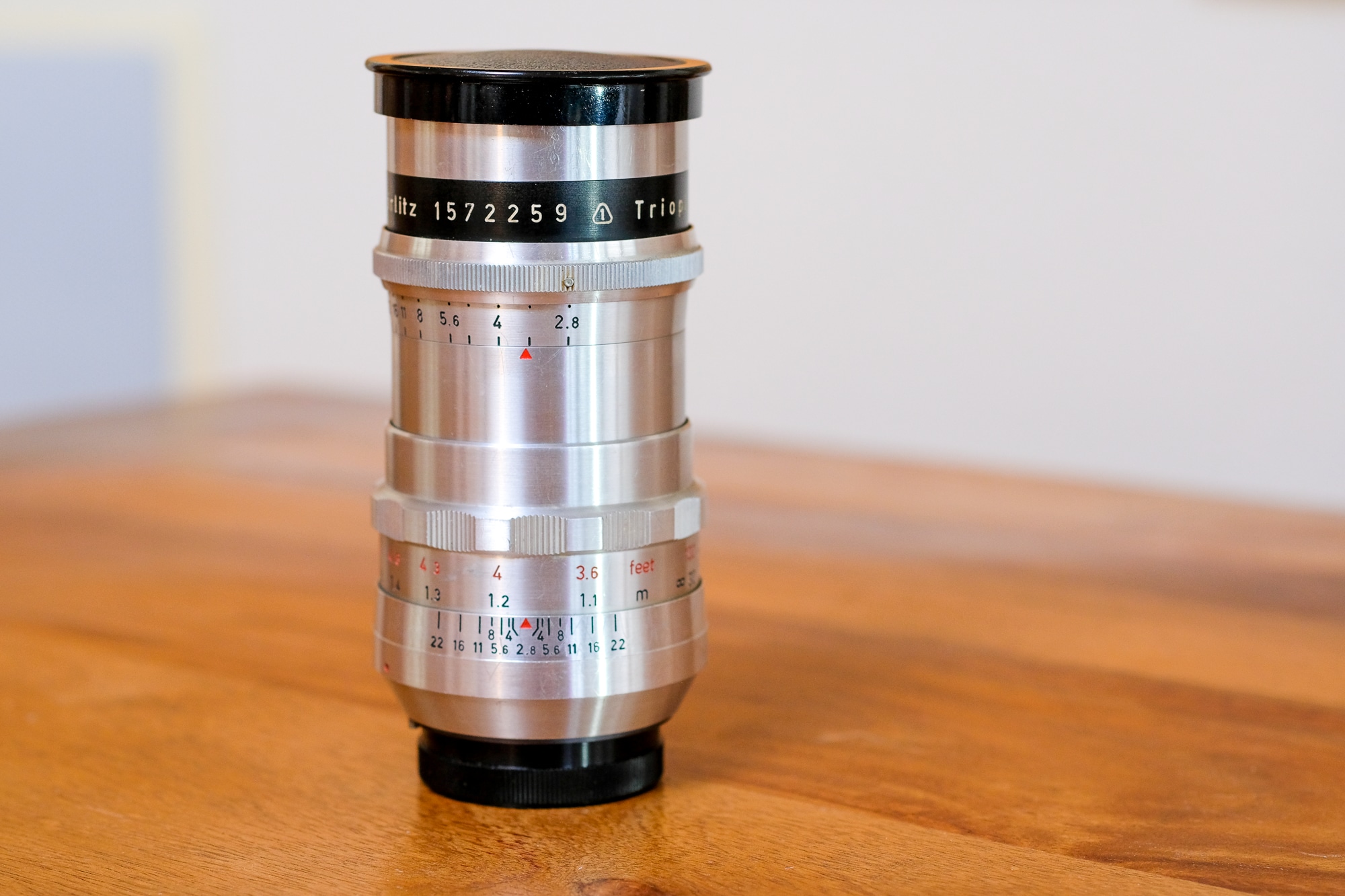 FS: UPDATE: Meyer Optik Gorlitz Trioplan 100mm f2.8 Red V Exakta