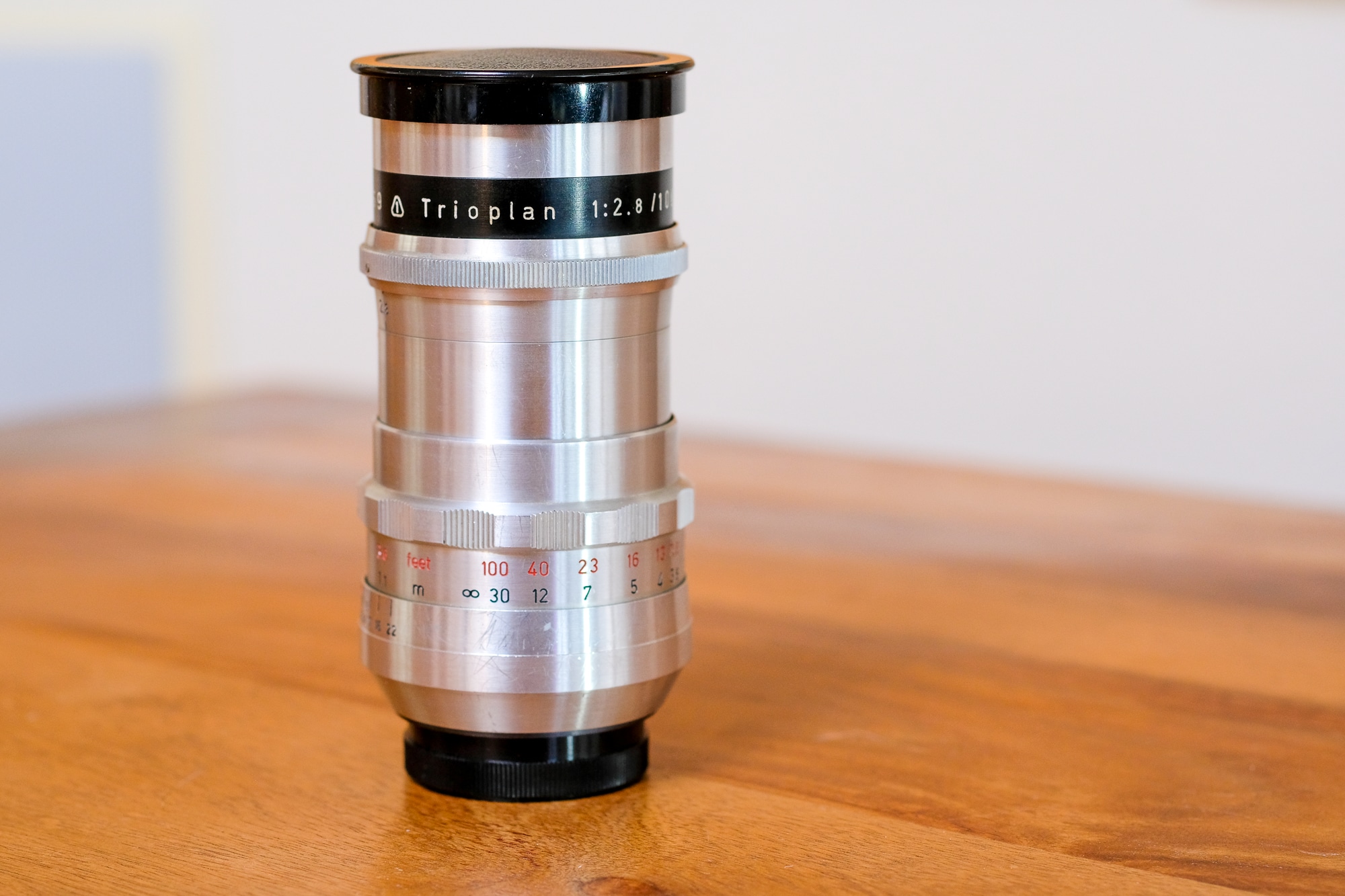 FS: UPDATE: Meyer Optik Gorlitz Trioplan 100mm f2.8 Red V Exakta