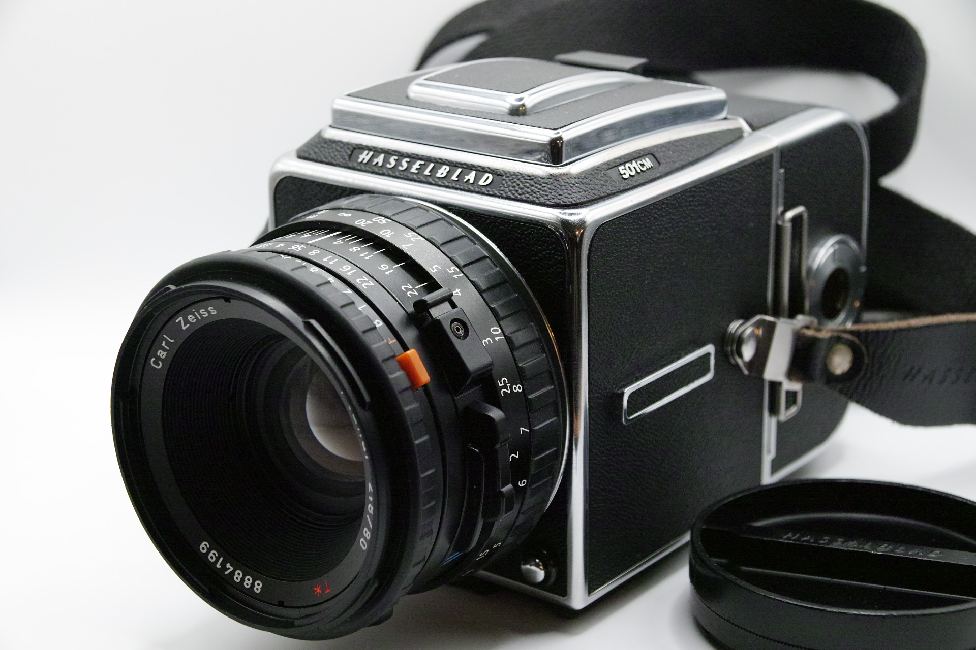 Hasselblad 501cm with 80mm f2.8 CFE lens and newer A12 b...