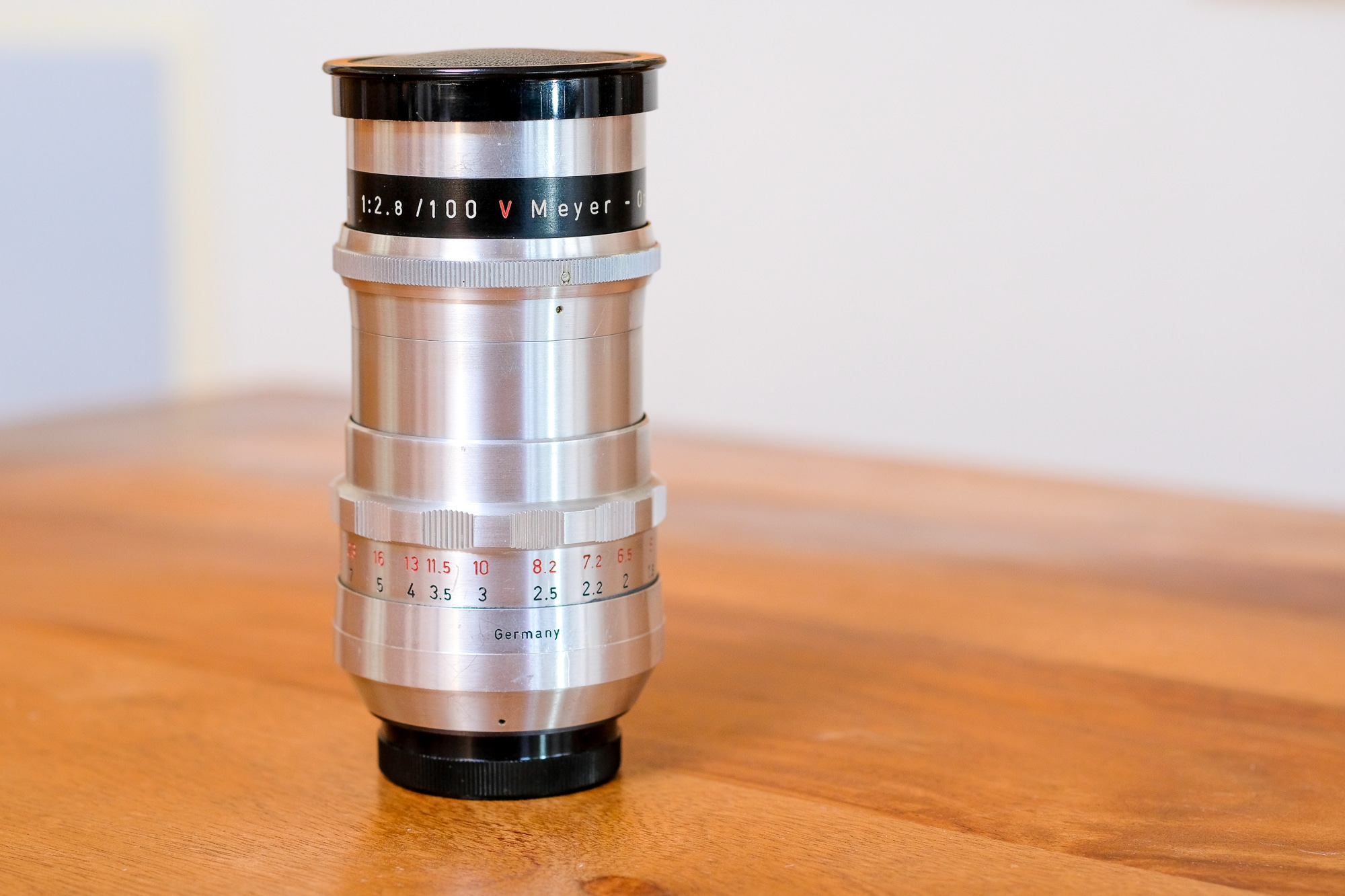 FS: UPDATE: Meyer Optik Gorlitz Trioplan 100mm f2.8 Red V Exakta