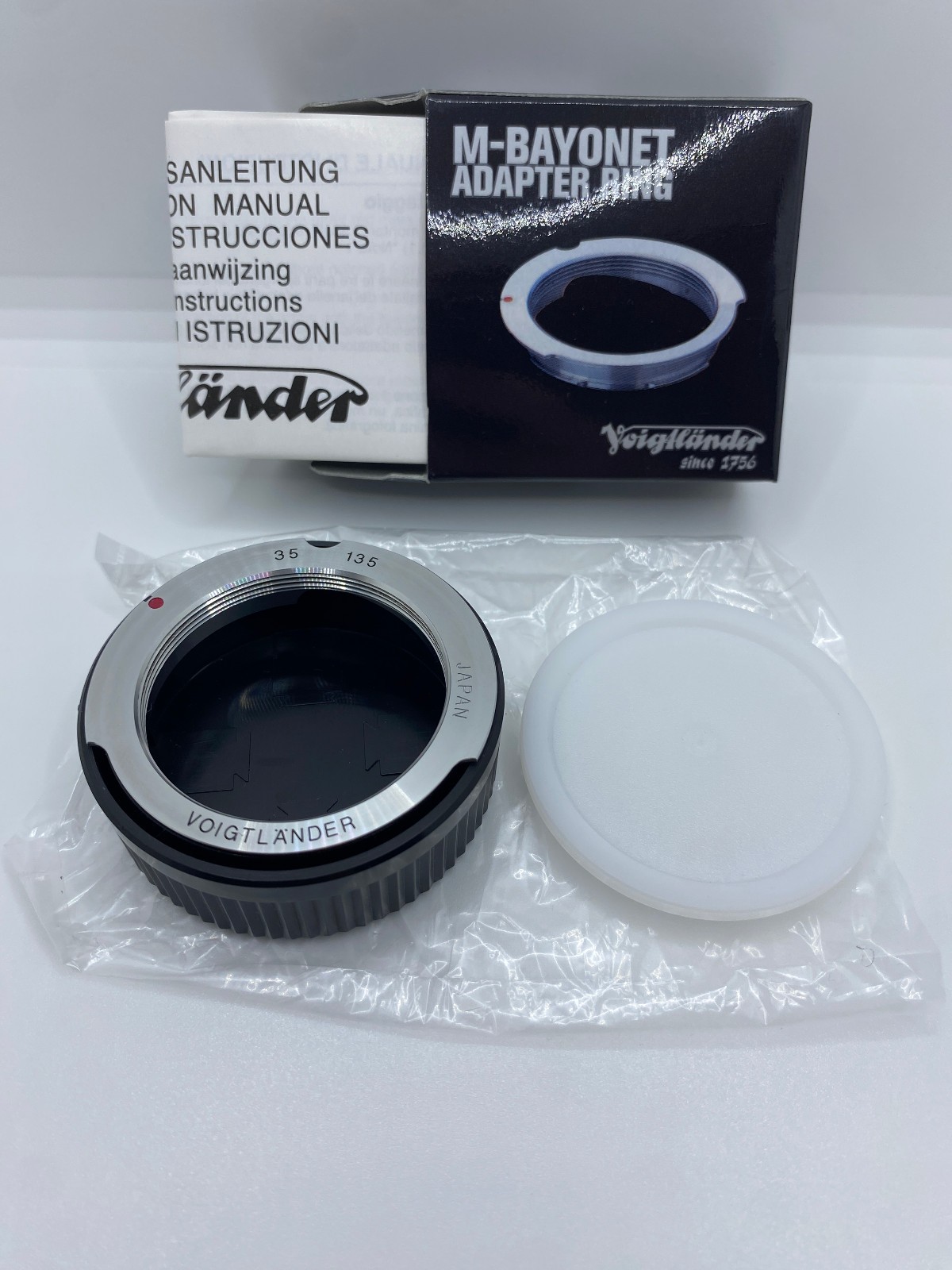 Voigtlander Adapter M Ring 35 135 for L39 LTM Lens to Leic...