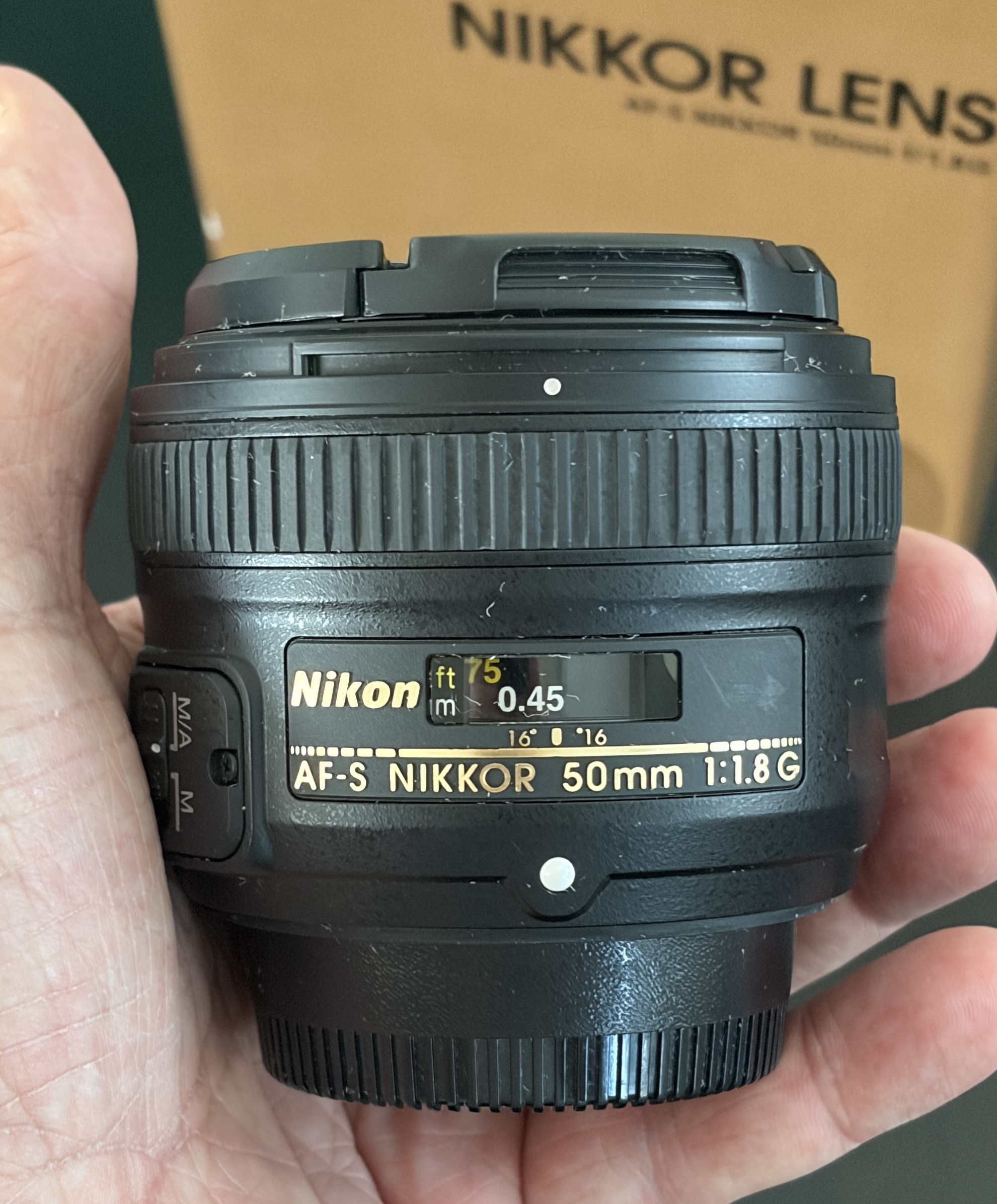 Nikon 50mm f/18G