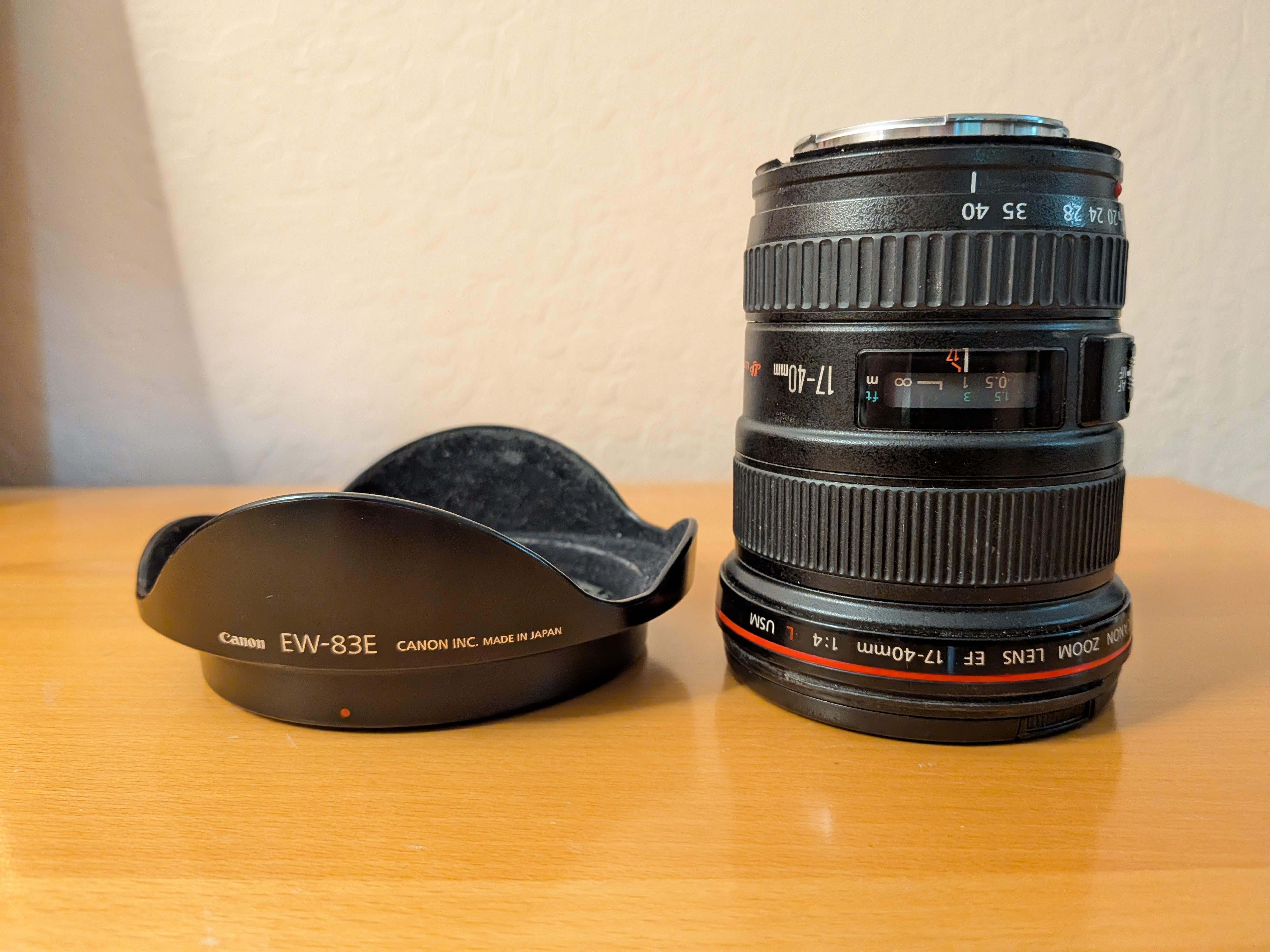 Canon EF 17-40 f4 L USM Lens