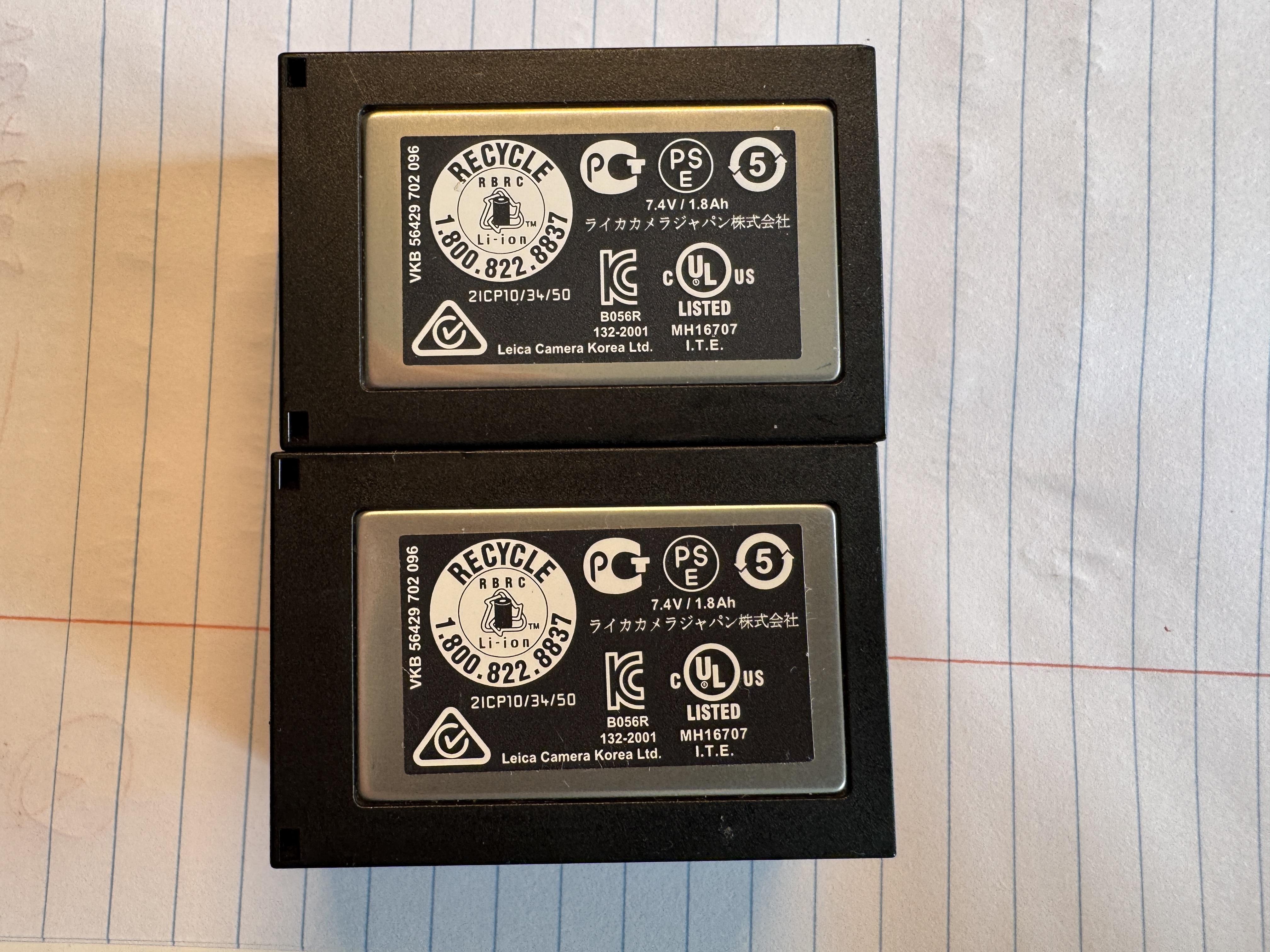 LEICA BP-SCL2 BATTERY 14499 for leica 240 series