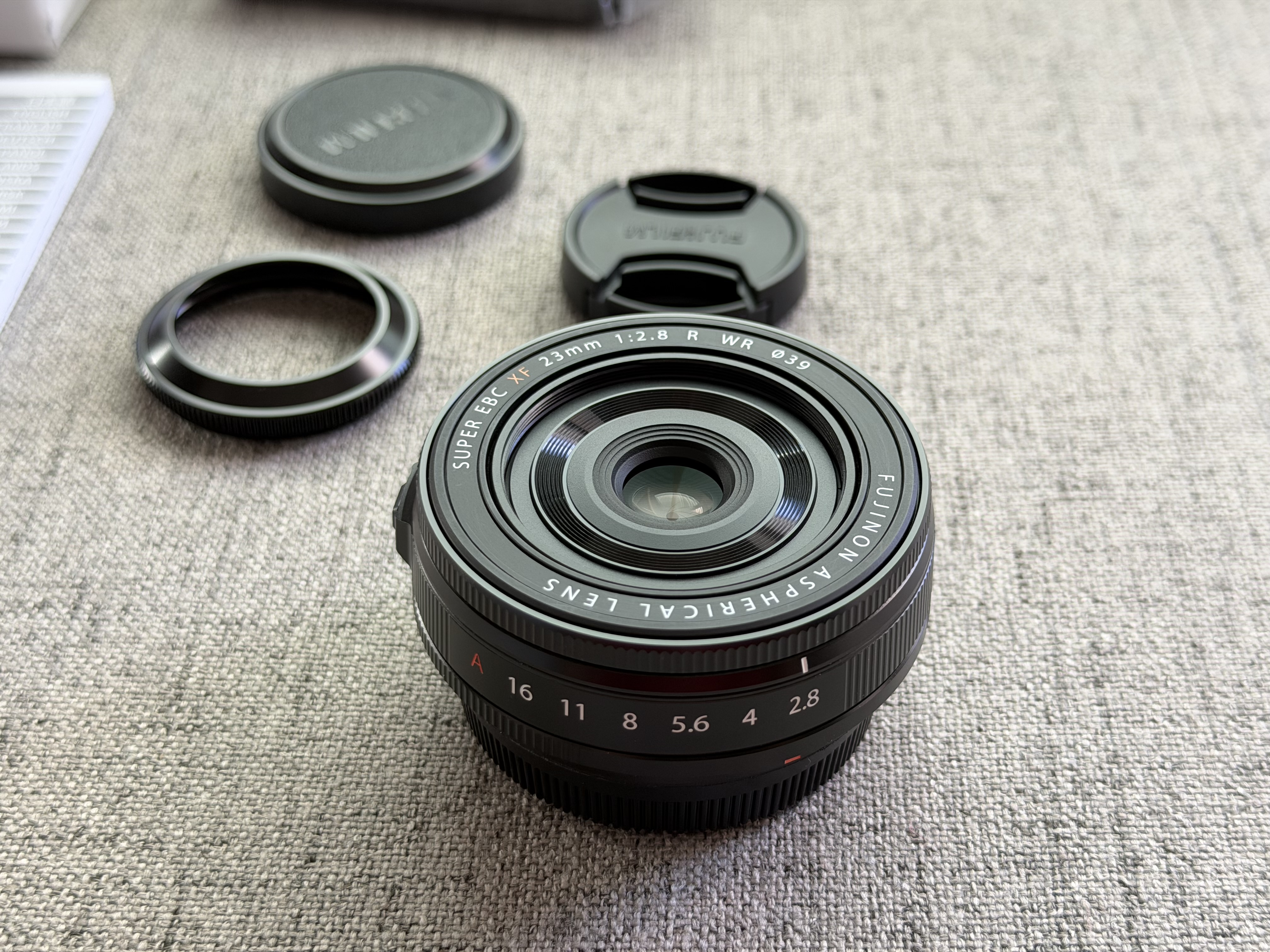 Fujifilm XF 23mm F2.8 R WR Black - $400