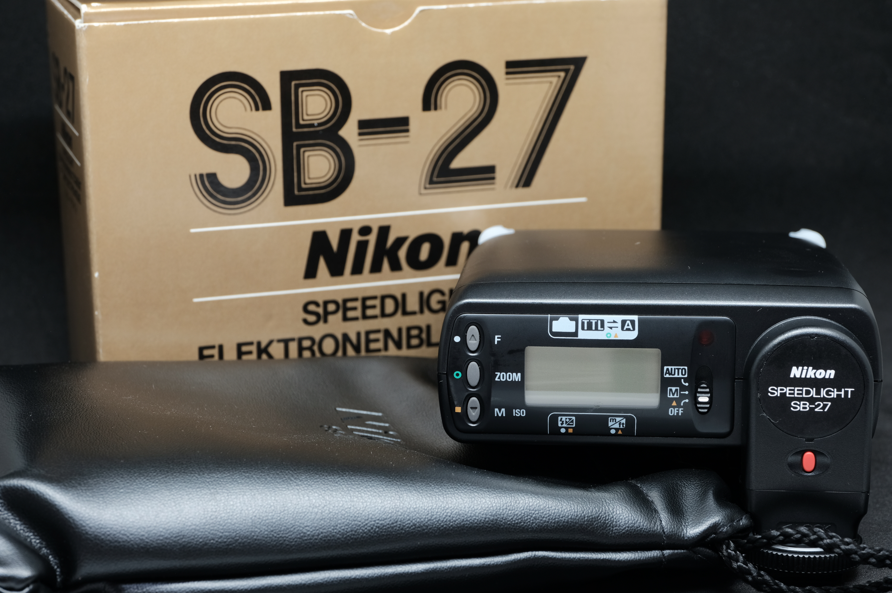 Nikon Speedlight SB-27 w/ Pouch, Box and Instructions (in ...