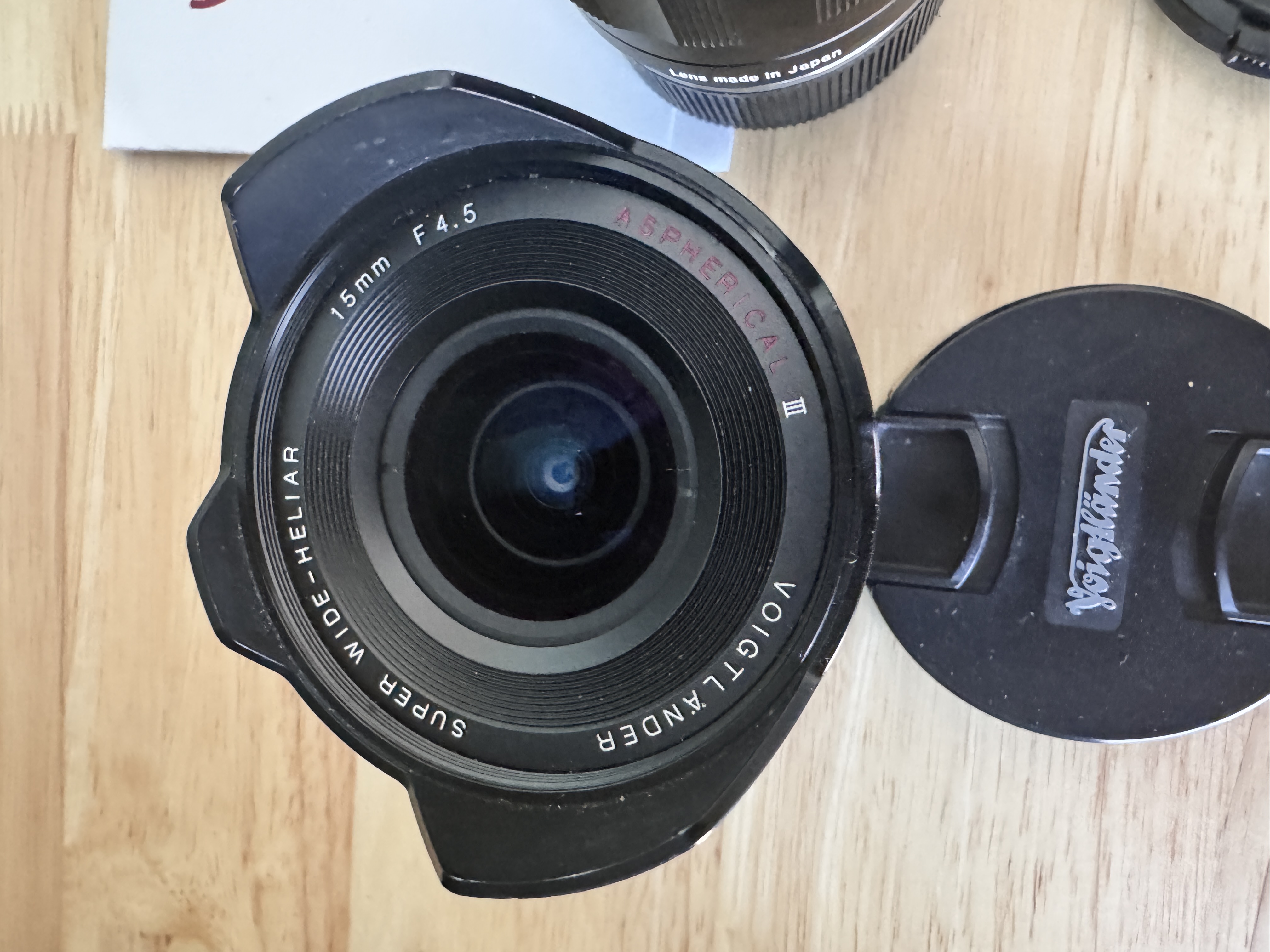 Voigtlander M Mount Lenses