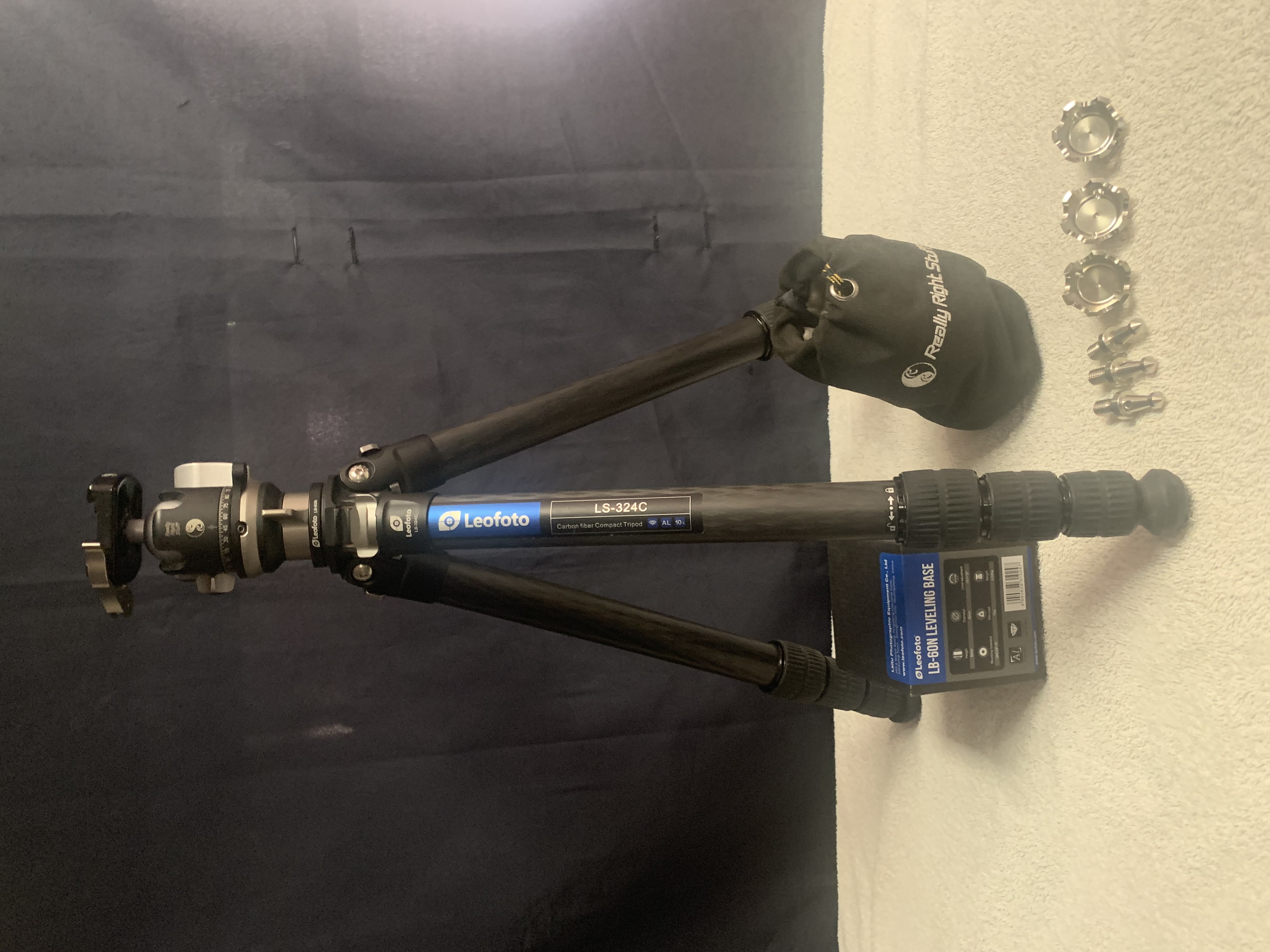 Tripod with RRS BH 40 head