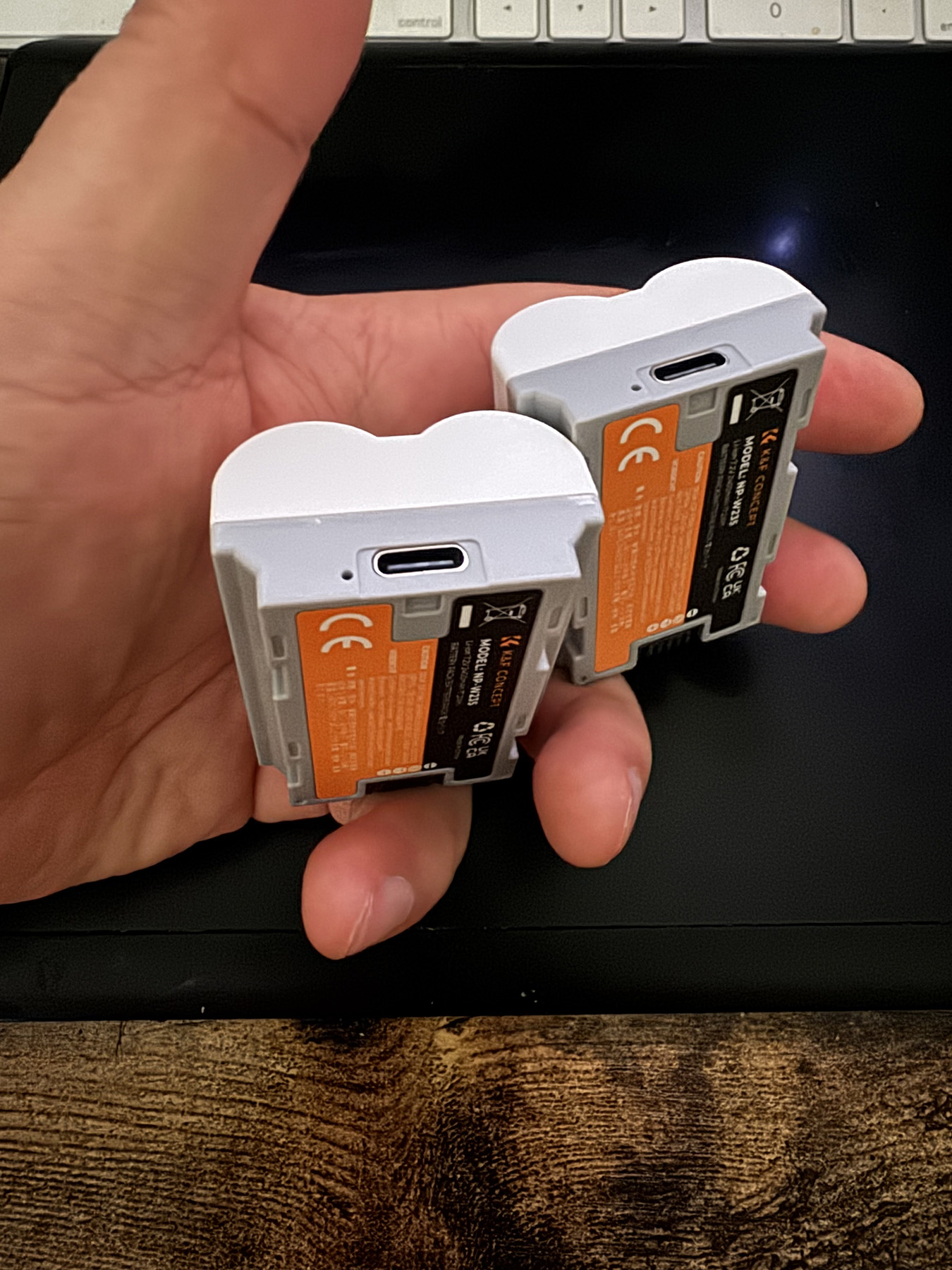 Free K&F NP-W235 battery 2-pack