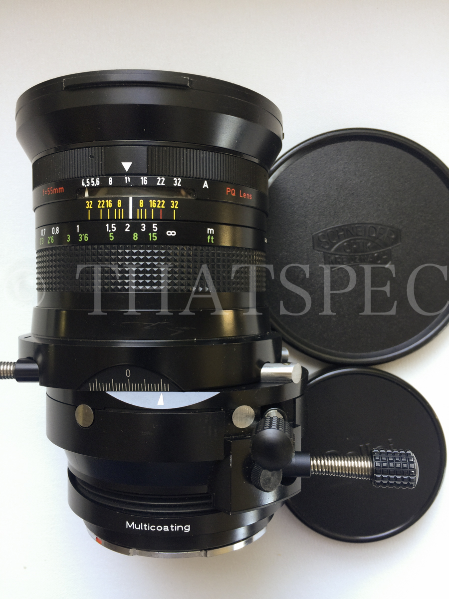 Sold: Rolleiflex / Schneider PCS Super-Angulon 55mm F4.5 6008 Hy6