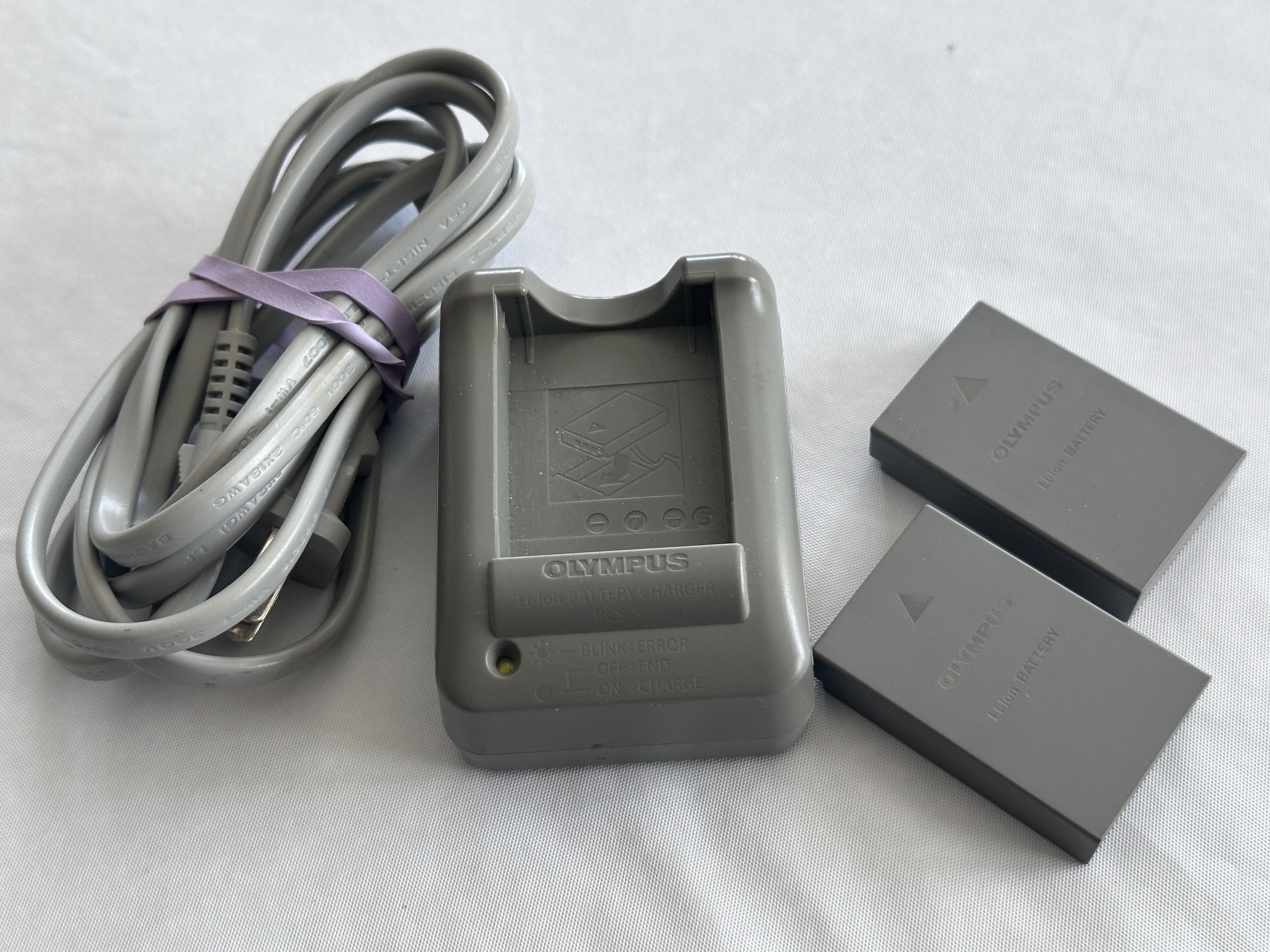 Olympus BLS-50 Batteries and Olympus BCS-5 Battery Chargers