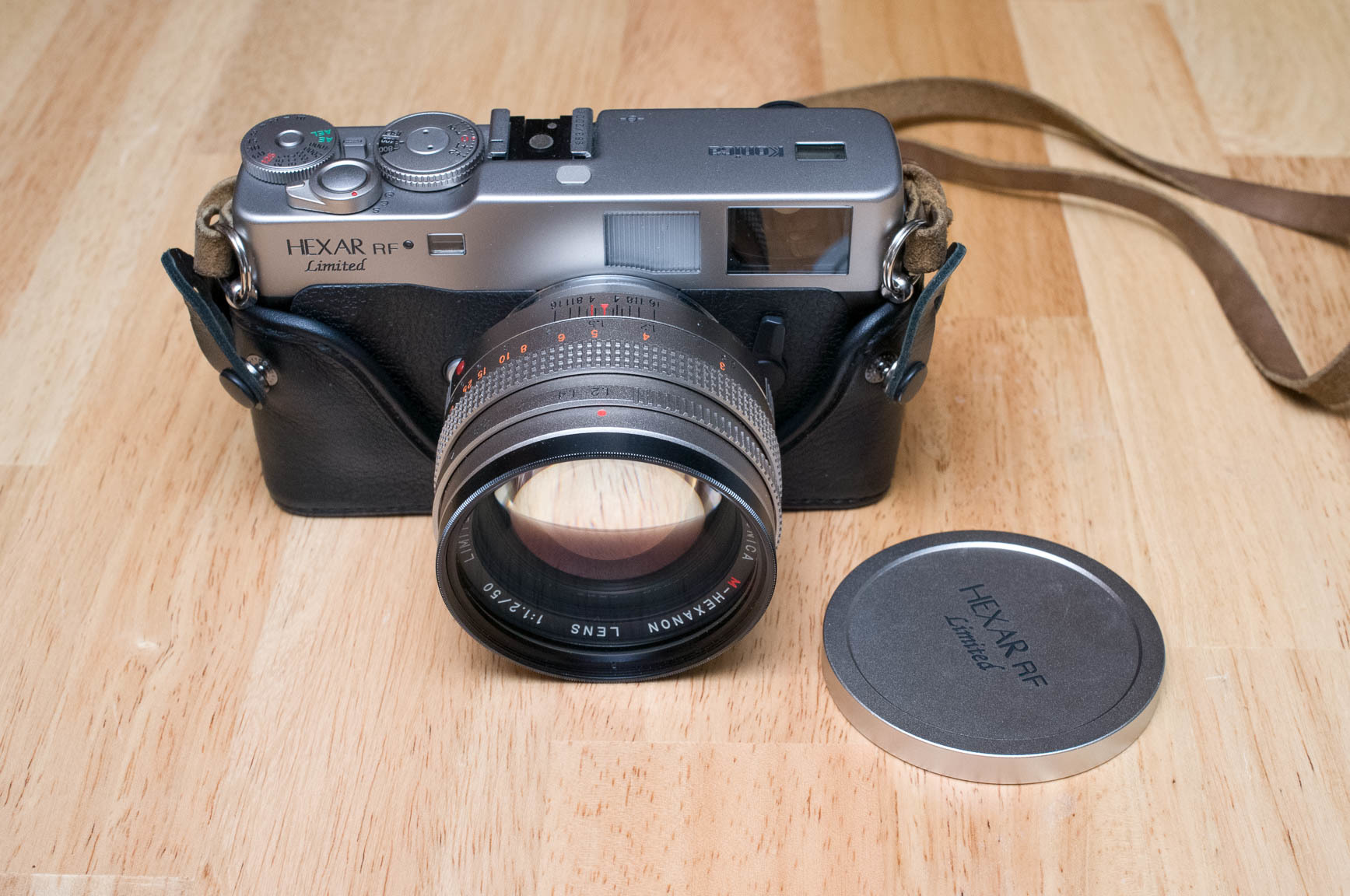 FS: Konica Hexar RF Limited Set 50mm F1.2 - FM Forums