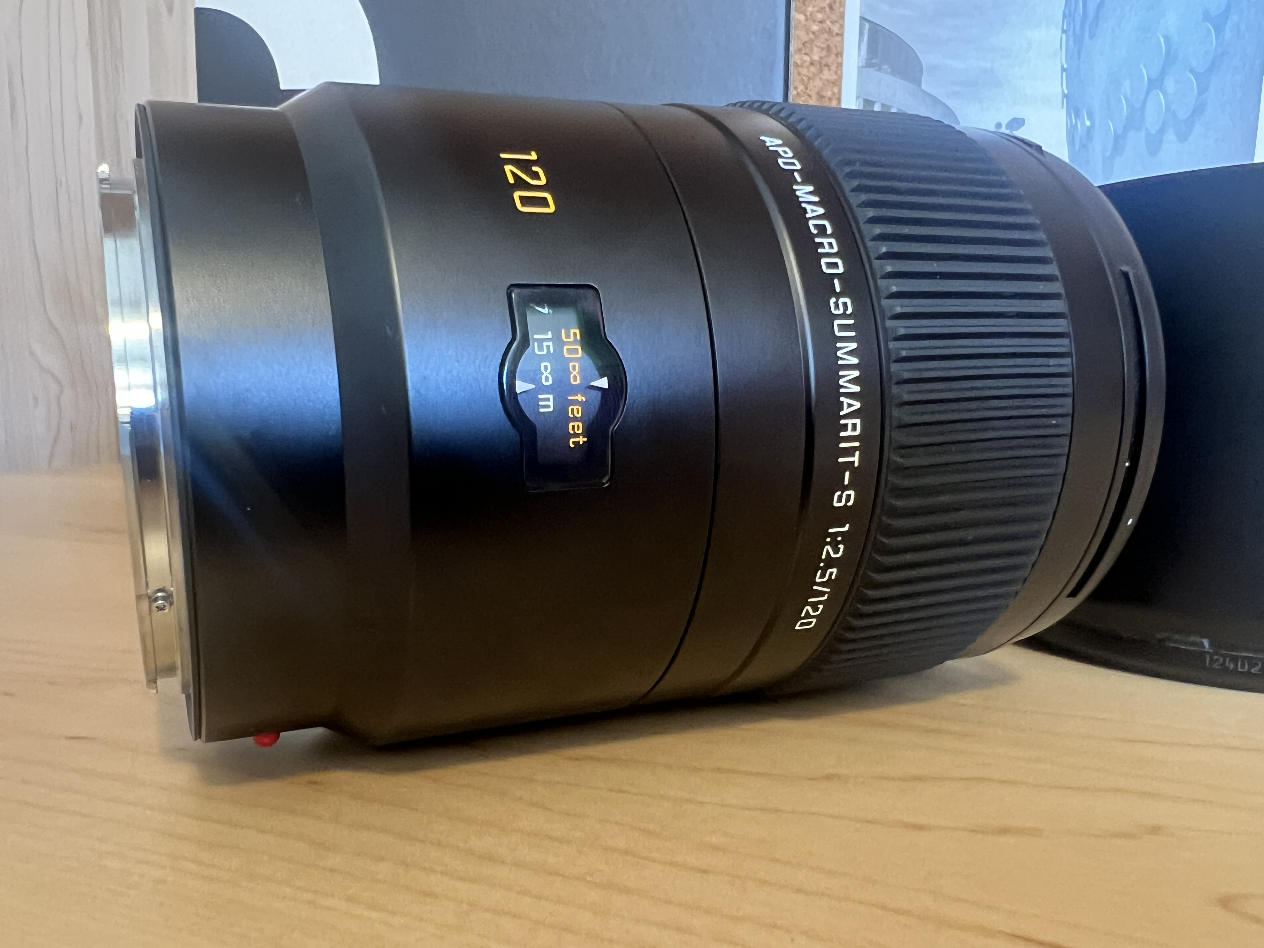 Sold: Leica 120mm f/2.5 Apo-Macro Summarit-S serviced, new AF
