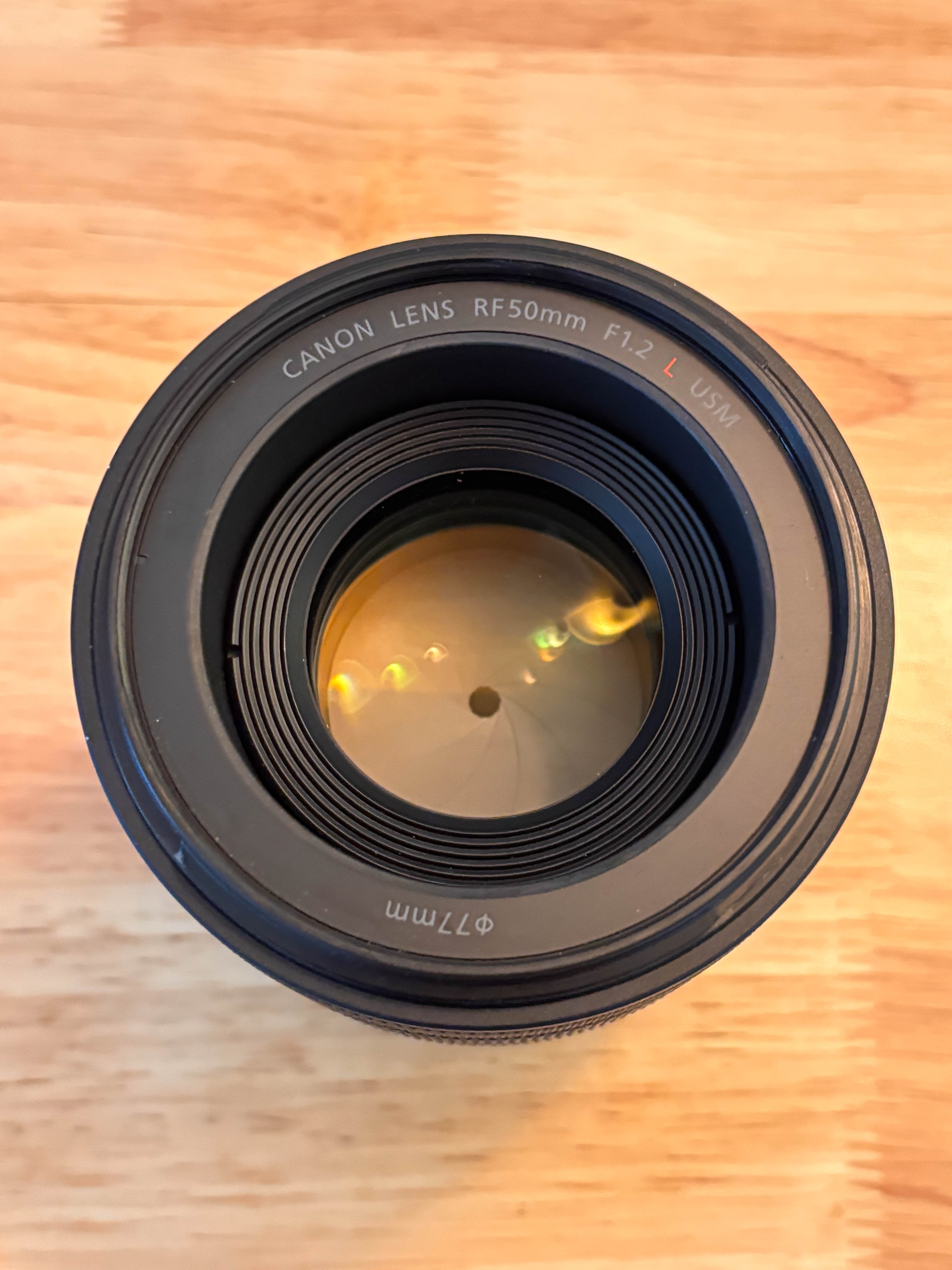 Canon 50mm F/1.2 RF, Sigma 14mm F/1.8 EF w/ Canon EF to RF...