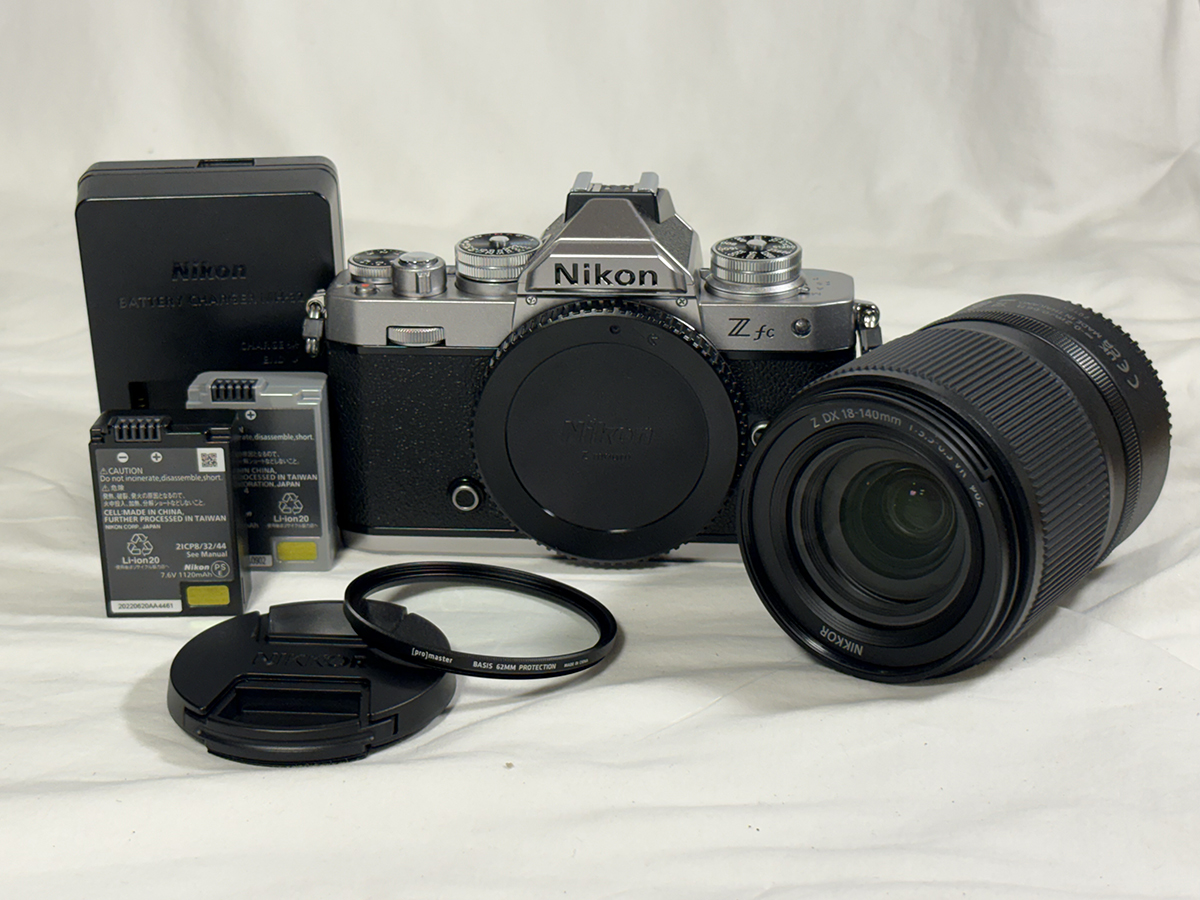 Nikon Z FC Chrome Body w/ Nikkor Z 18-140mm Lens