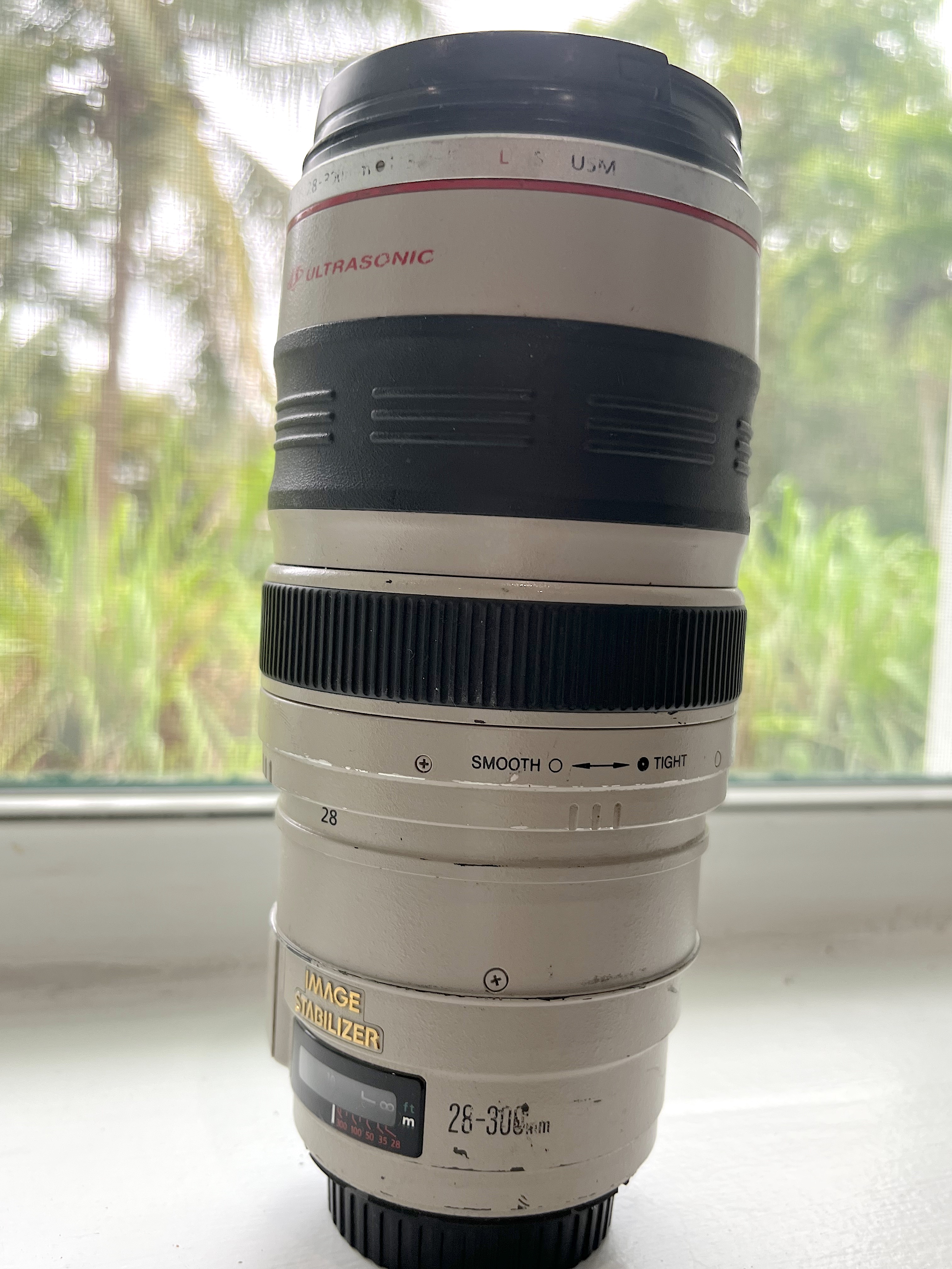 Three Canon EF lenses