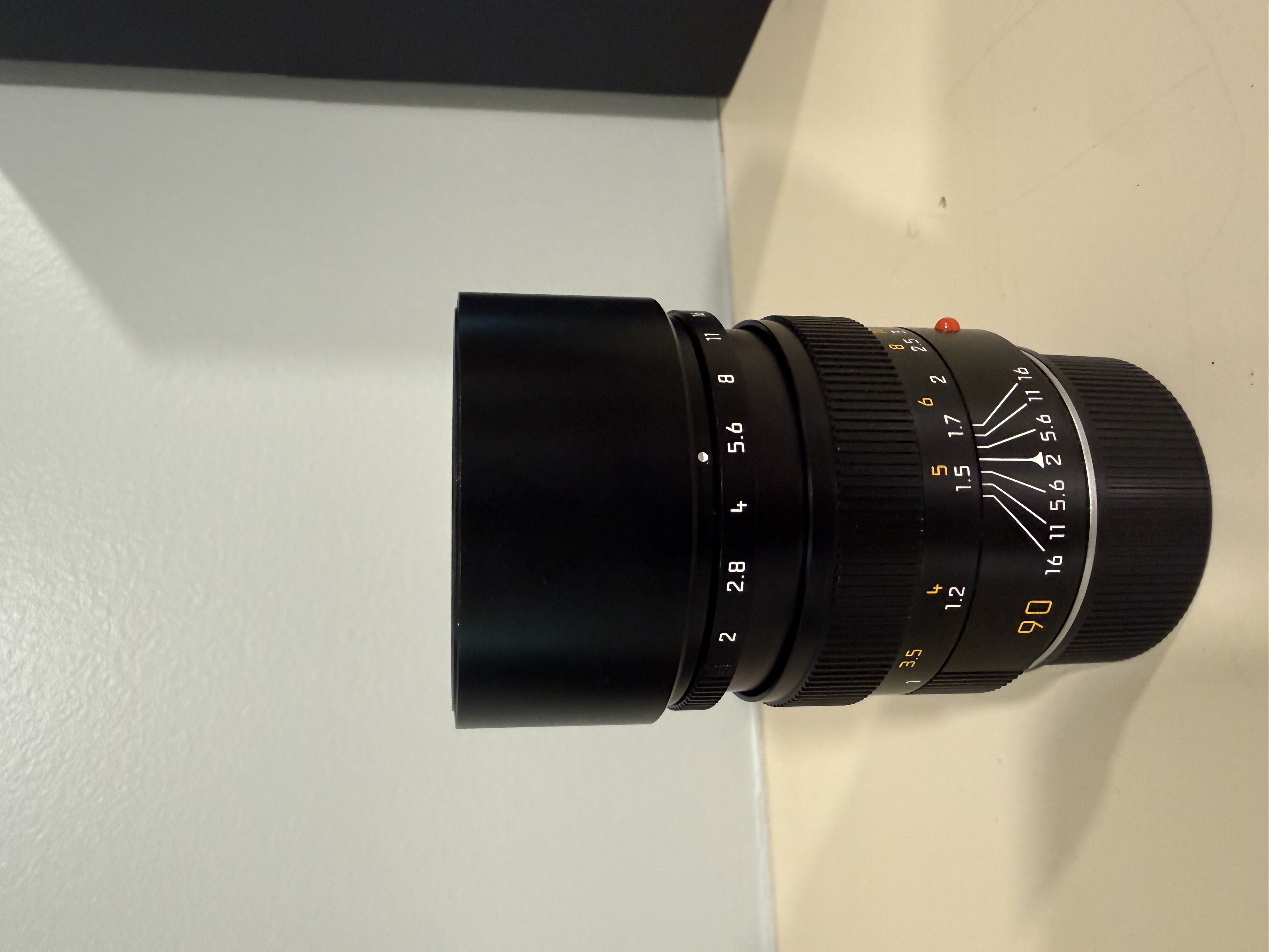 Leica Summicron 90 mm 1.2 $850 pre asph