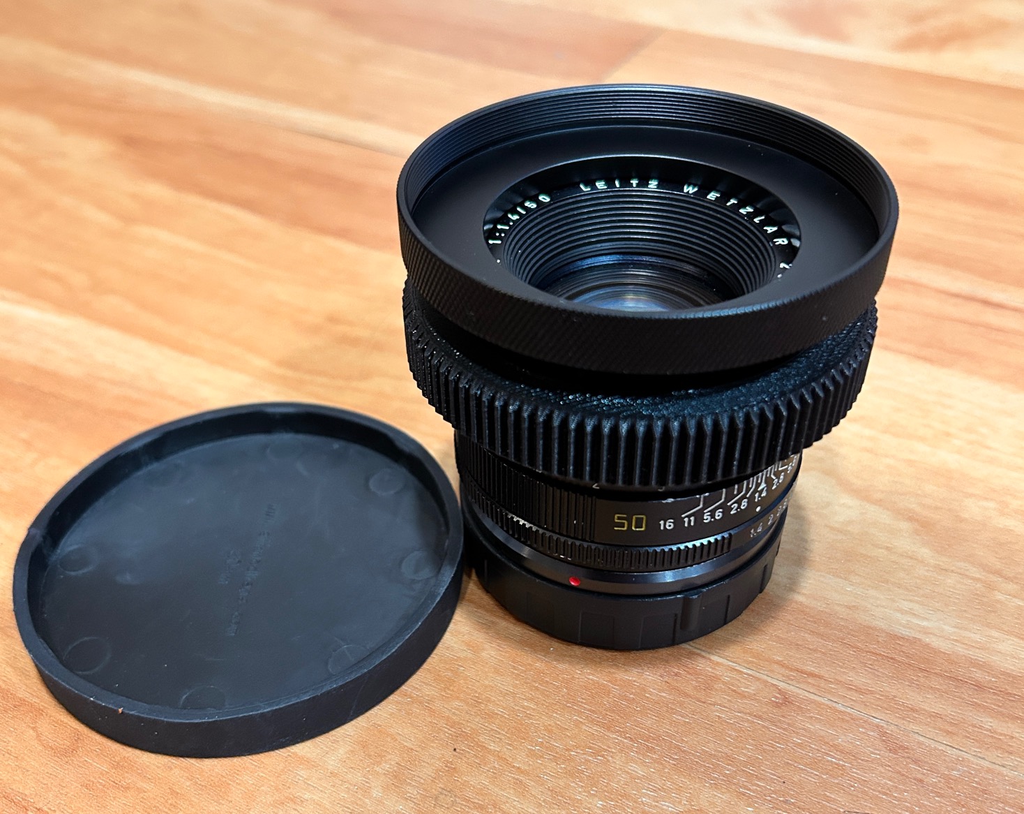Leica Summilux R 50mm f/1.4 Cinemodded Lens Simmod EF