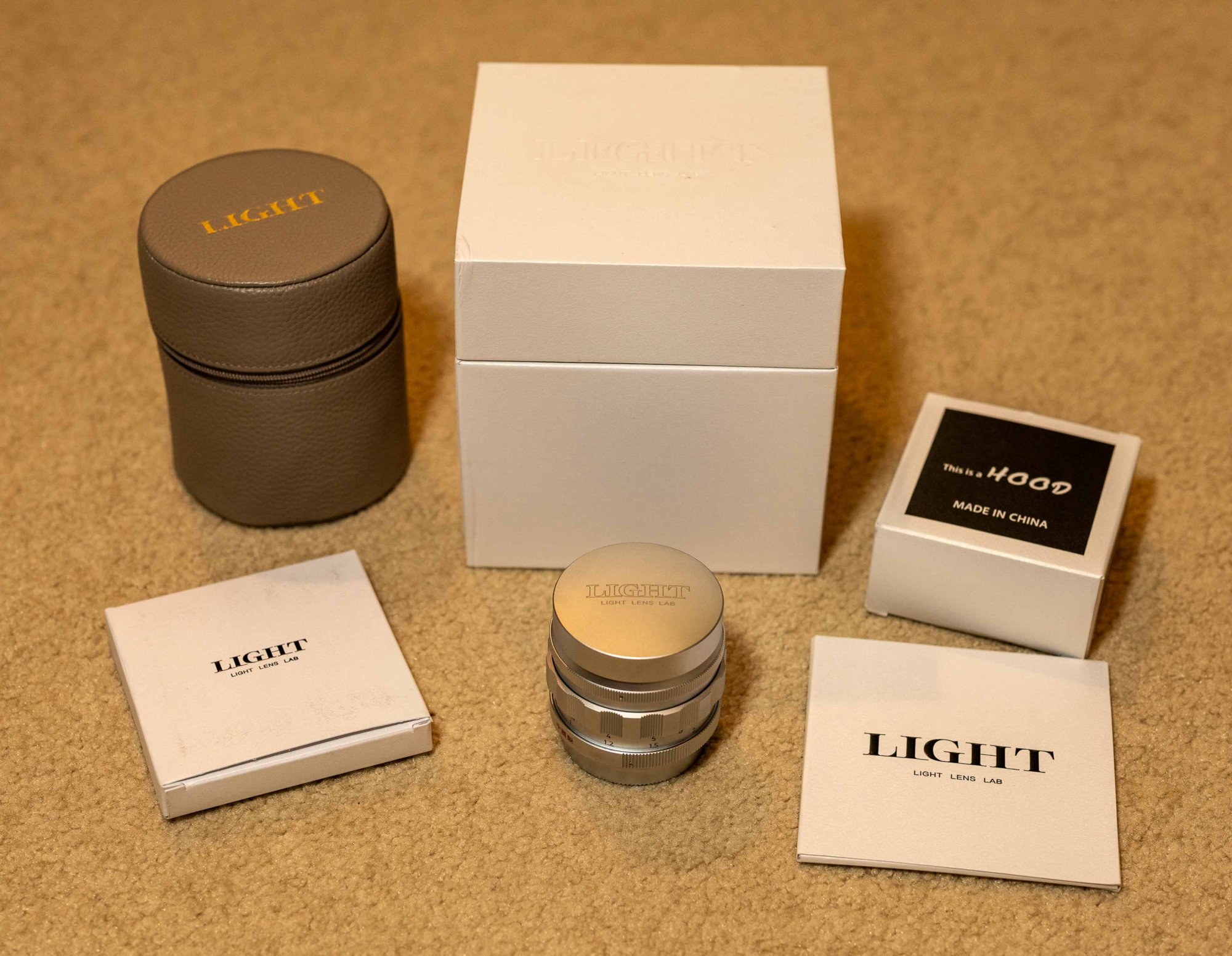 Light Lens Lab Silver Chrome 50mm F1.2 1966 (Noctilux) Lik...