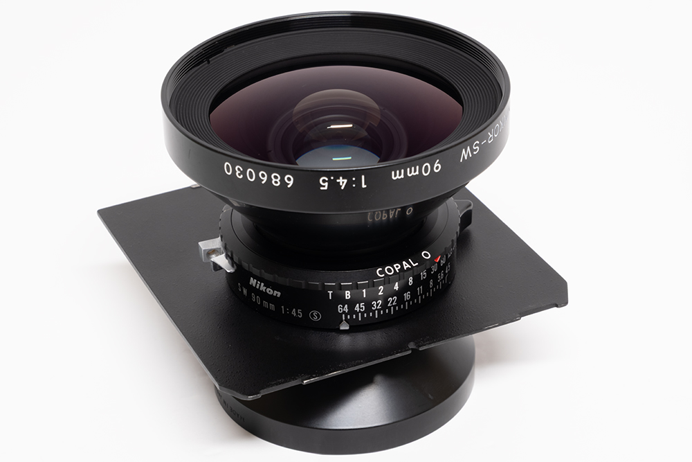 FS: Nikon Nikkor-SW 90mm f/4.5 SIC Large Format Lens – Copal #0