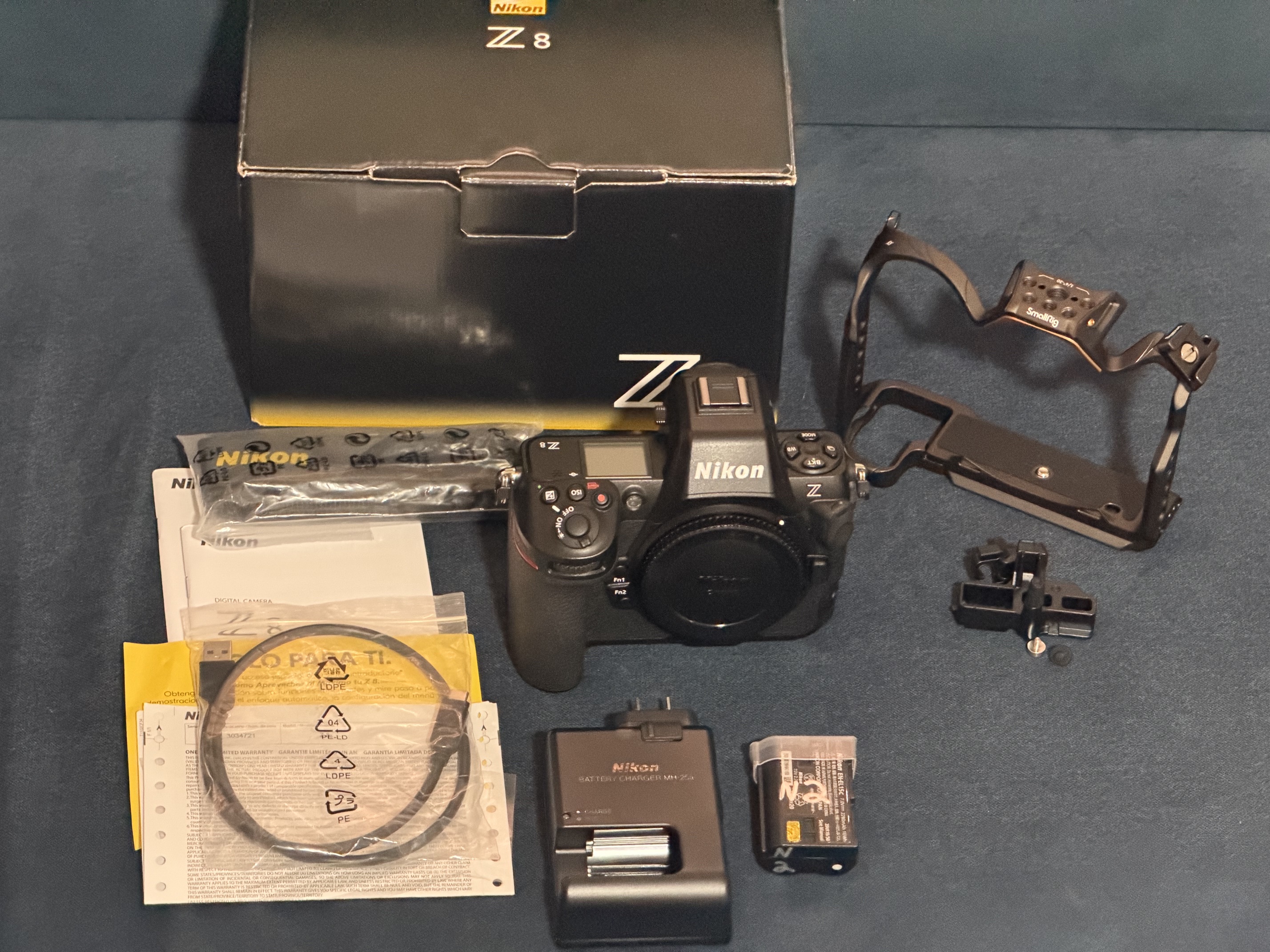 Nikon Z8 With SmallRig Cage