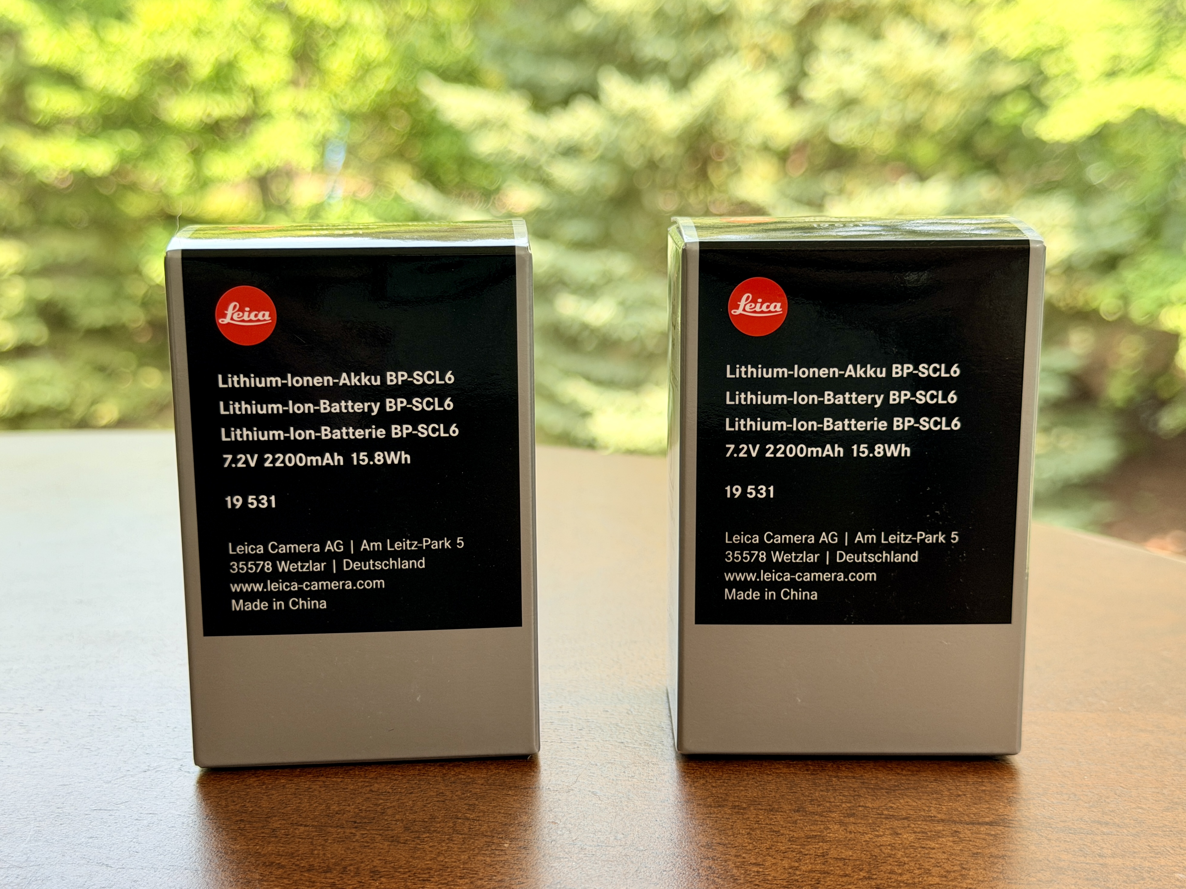 NIB LEICA BP-SCL6 BATTERIES | SL3, SL3-P, SL3-S, Q3, Q3 43