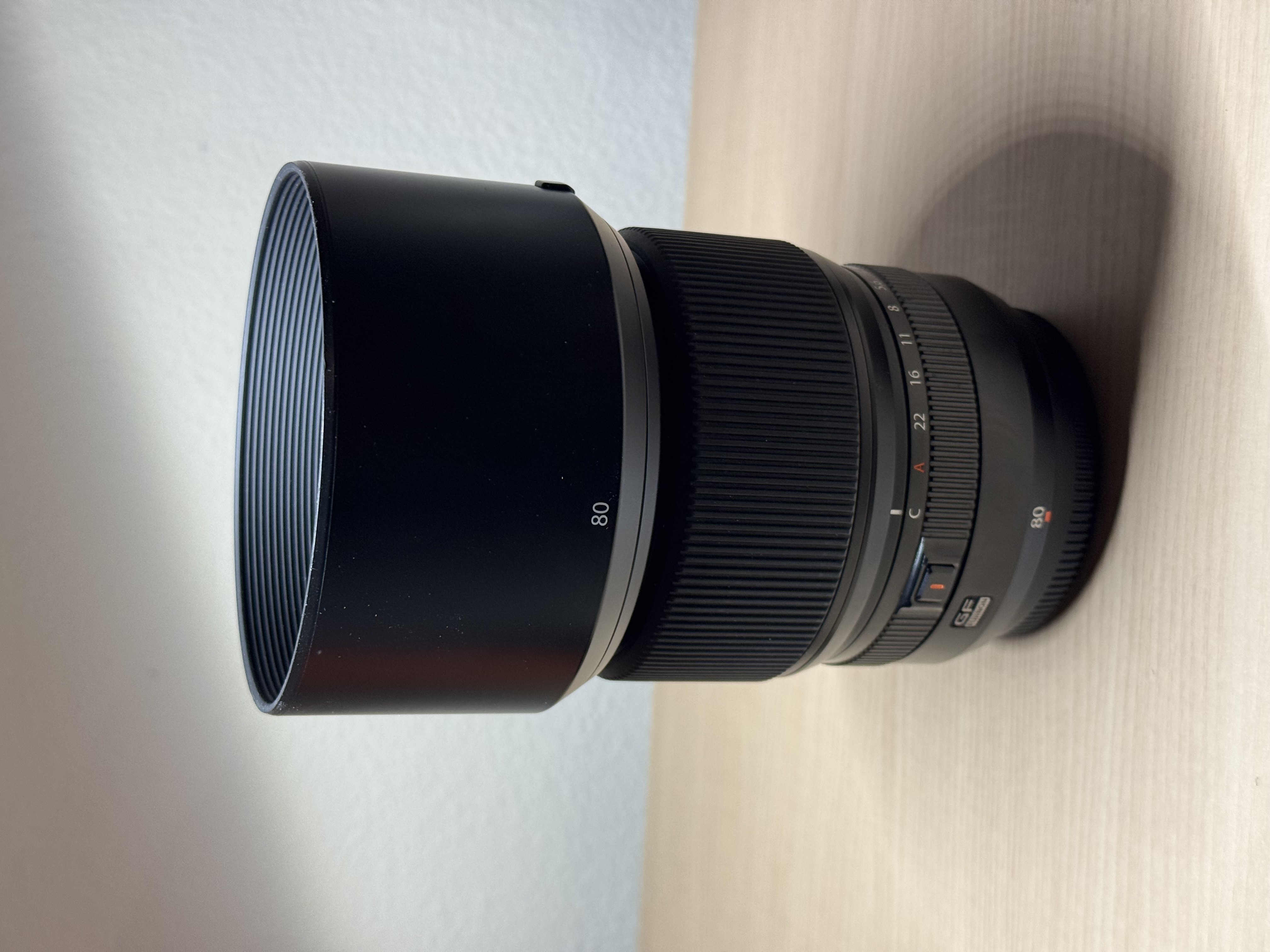 Fujifilm GF 80mm (open to trades)