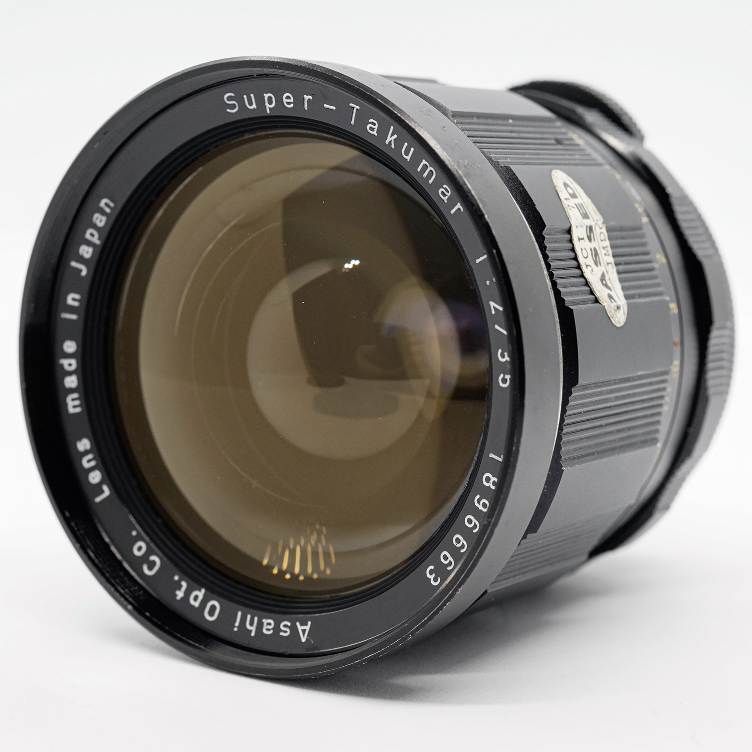 Sold: PENTAX Super Takumar 35mm f/2 M42 Mount - Early 67mm Model
